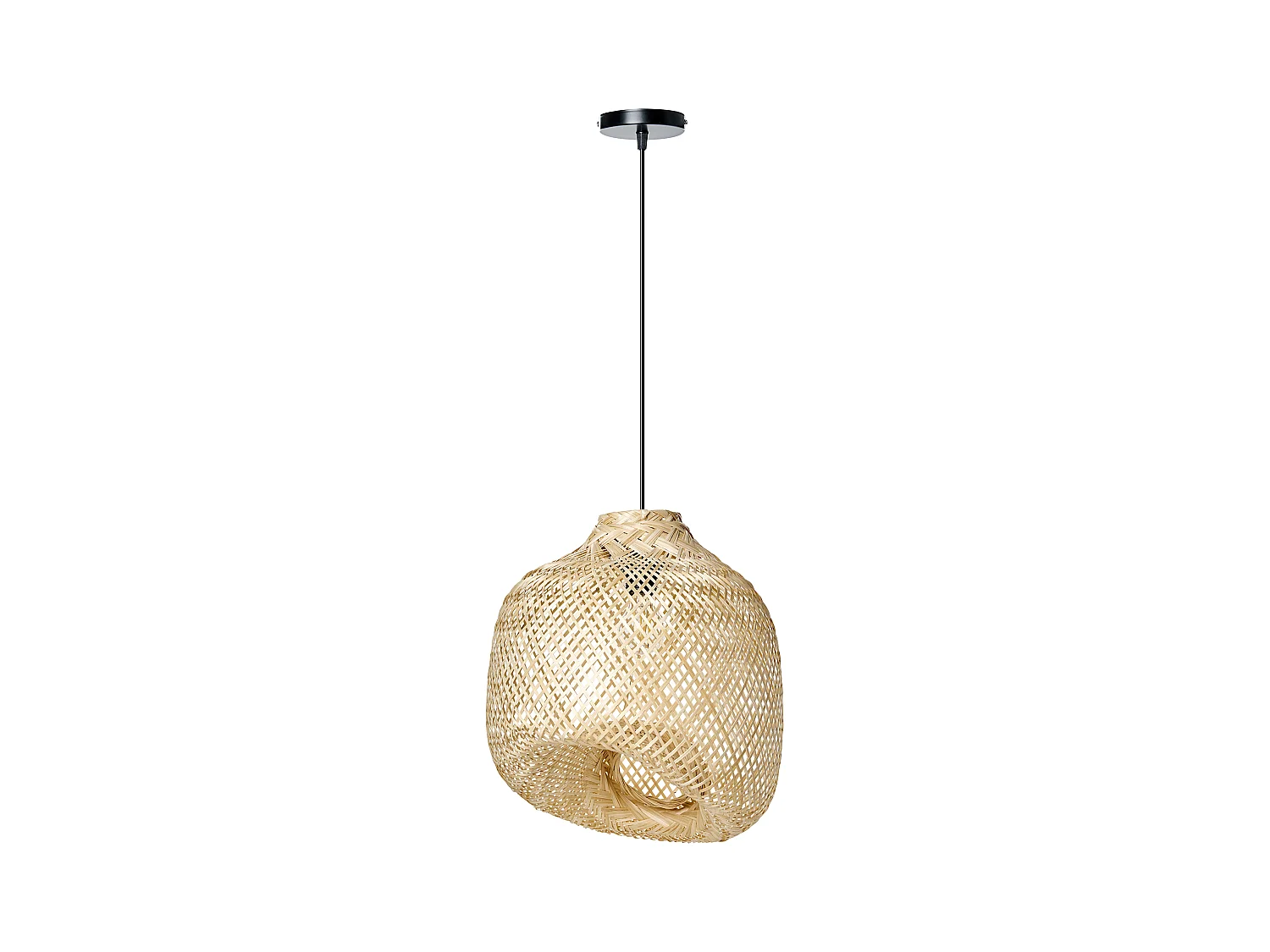 Lampe suspension GURABO Bambou Naturel