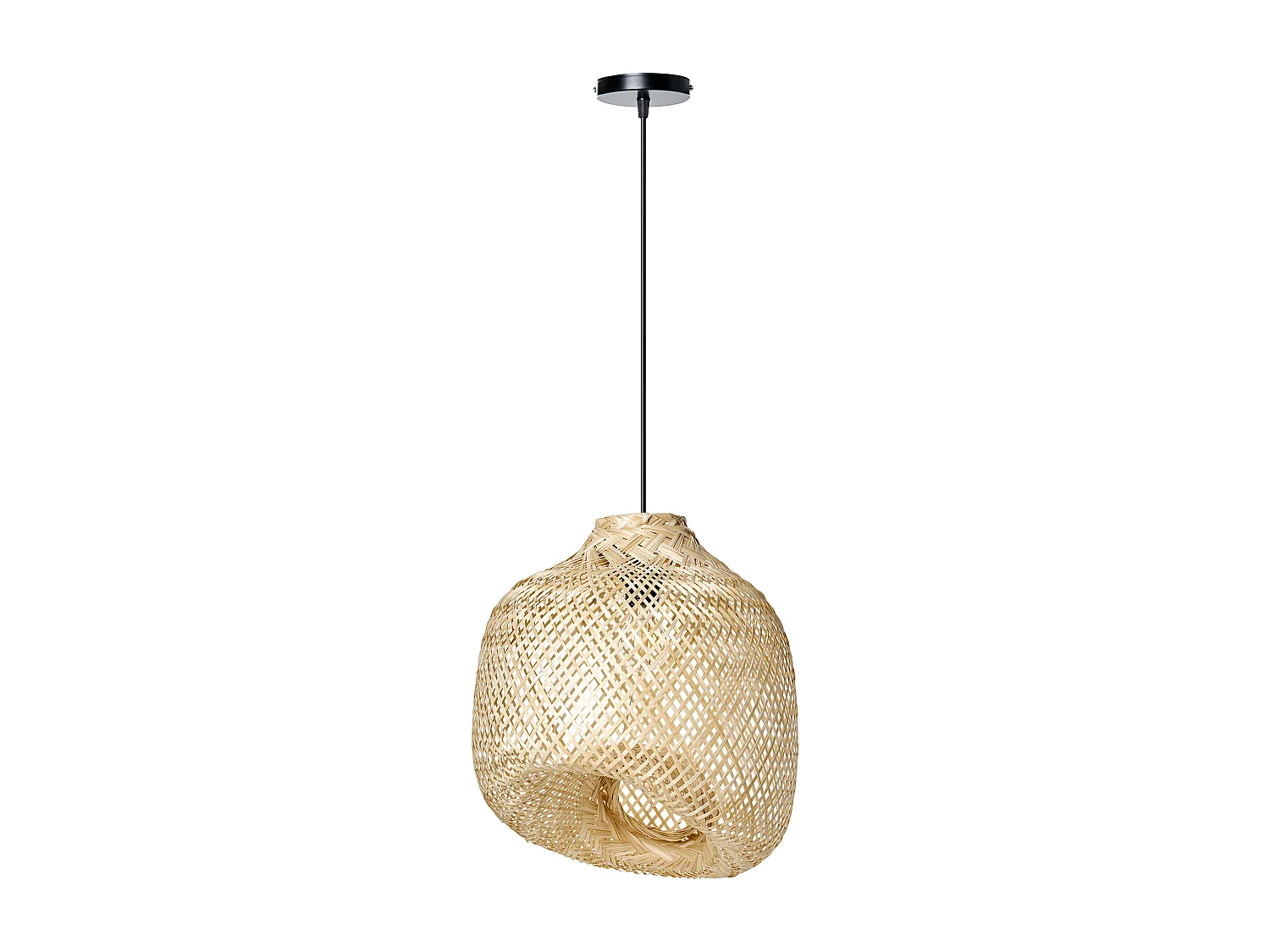 Lampe suspension GURABO Bambou Naturel