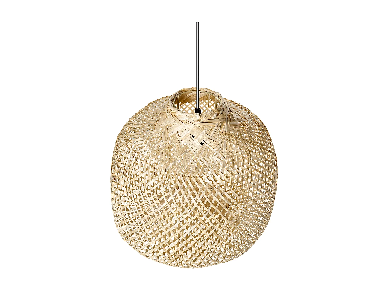 Lampe suspension GURABO Bambou Naturel