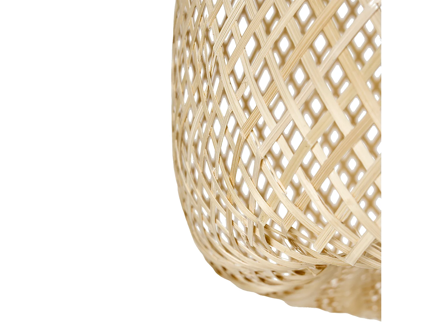 Lampe suspension GURABO Bambou Naturel