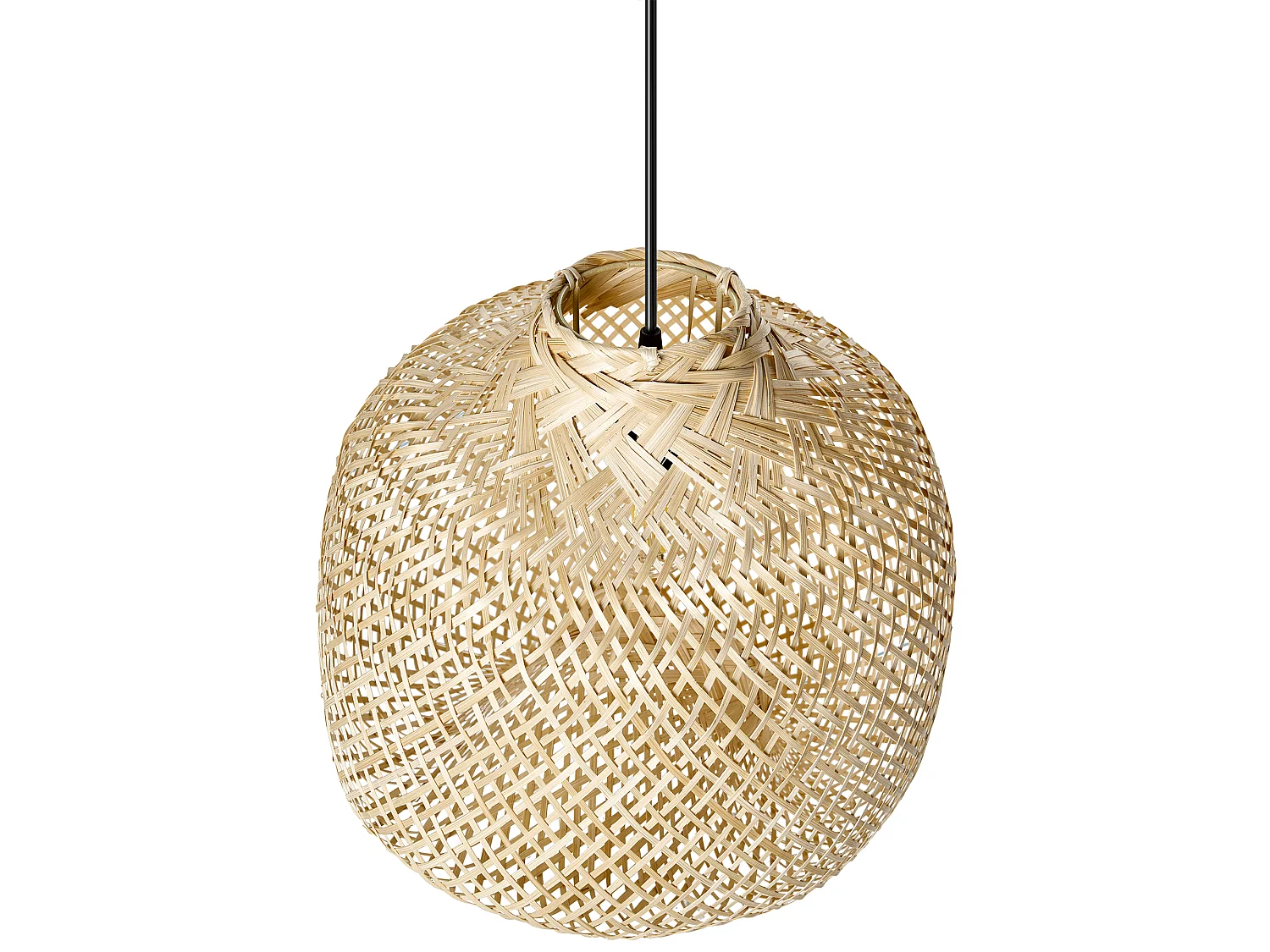 Lampe suspension GURABO Bambou Naturel