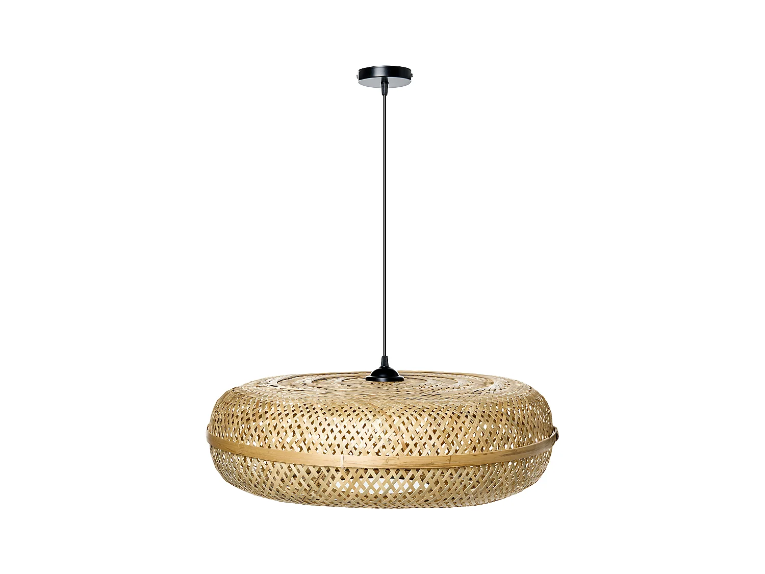 Lampe suspension LAJAS Bambou Naturel