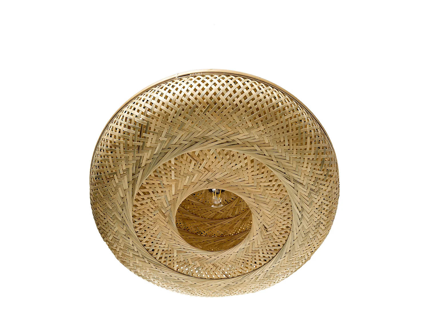 Lampe suspension LAJAS Bambou Naturel