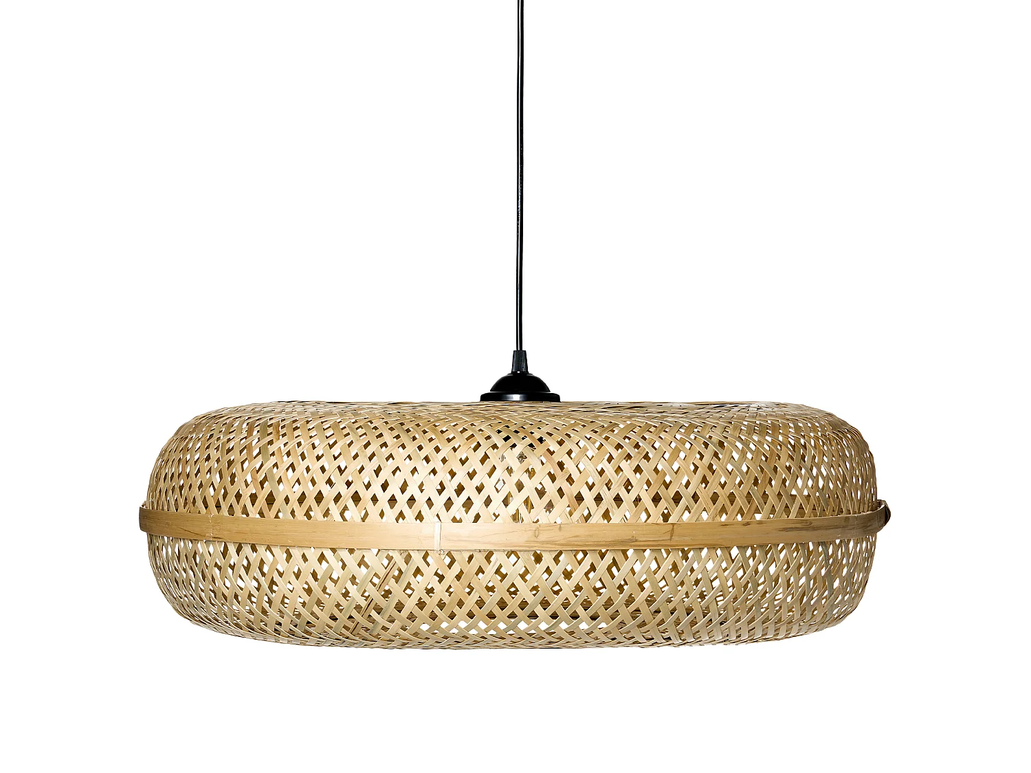 Lampe suspension LAJAS Bambou Naturel