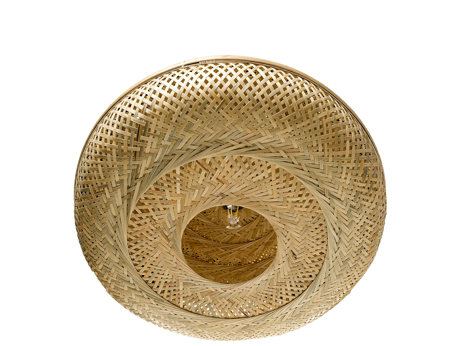 Lampe suspension LAJAS Bambou Naturel
