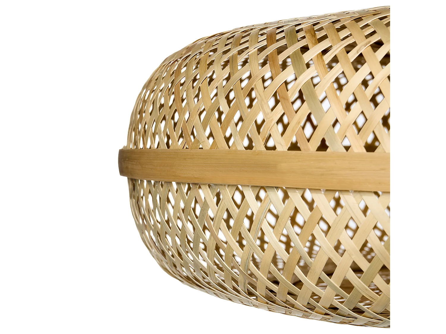 Lampe suspension LAJAS Bambou Naturel