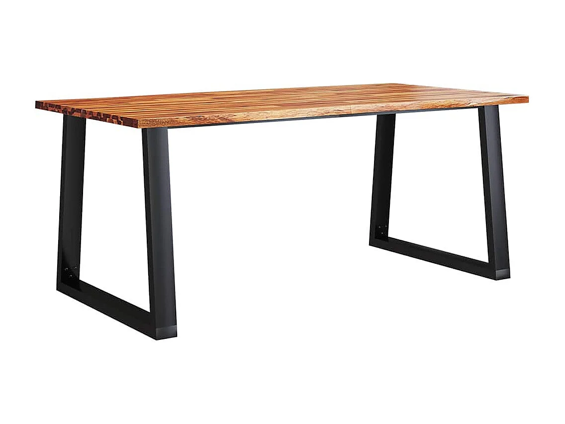 Table de salle à marron 180 x 90 x 75 cm DEC036723