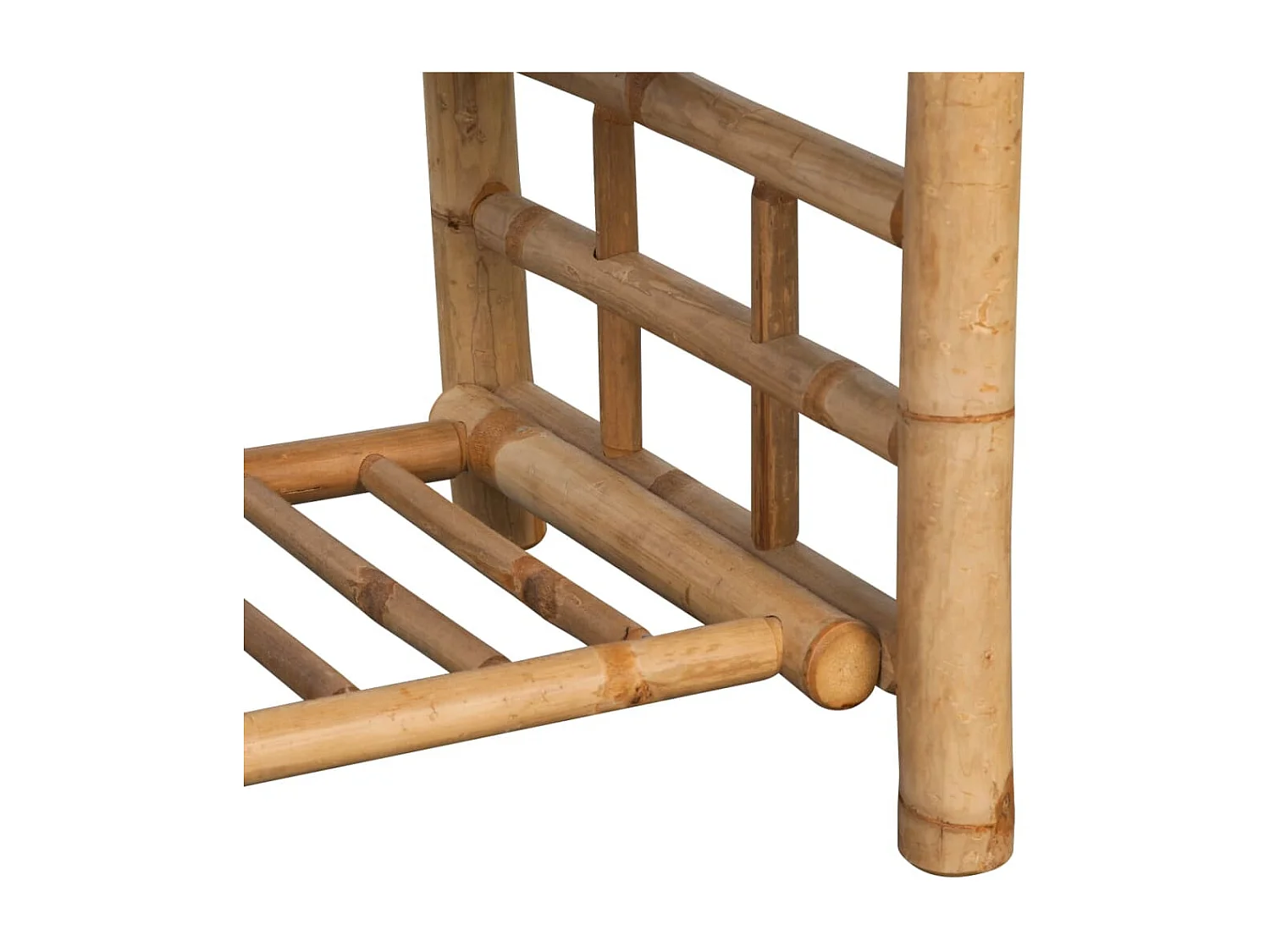 Table basse de salon bambou marron 90 x 50 x 45 cm DEC037767