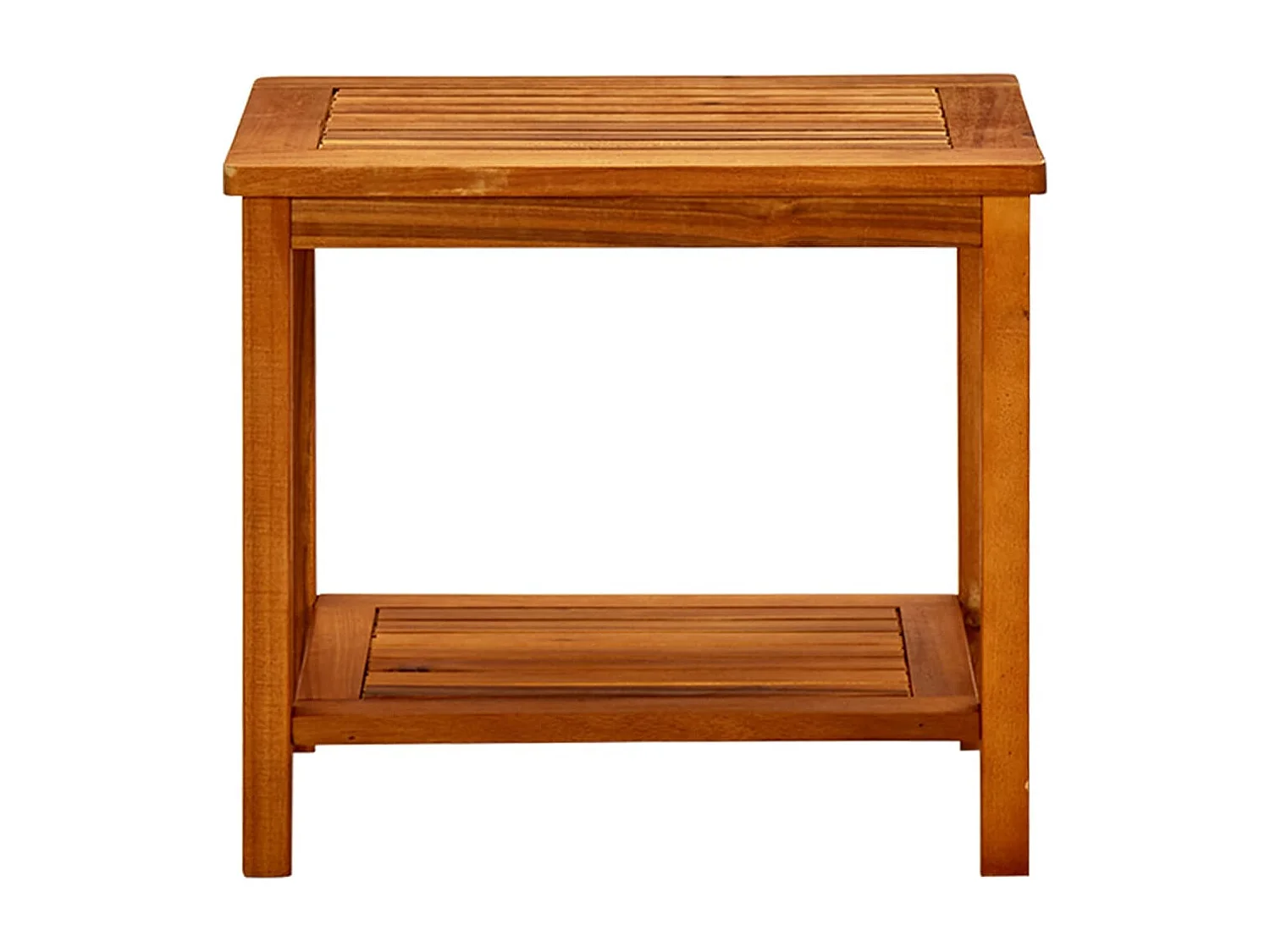 Table basse de salon bois marron 50 x 35 x 45 cm DEC037075