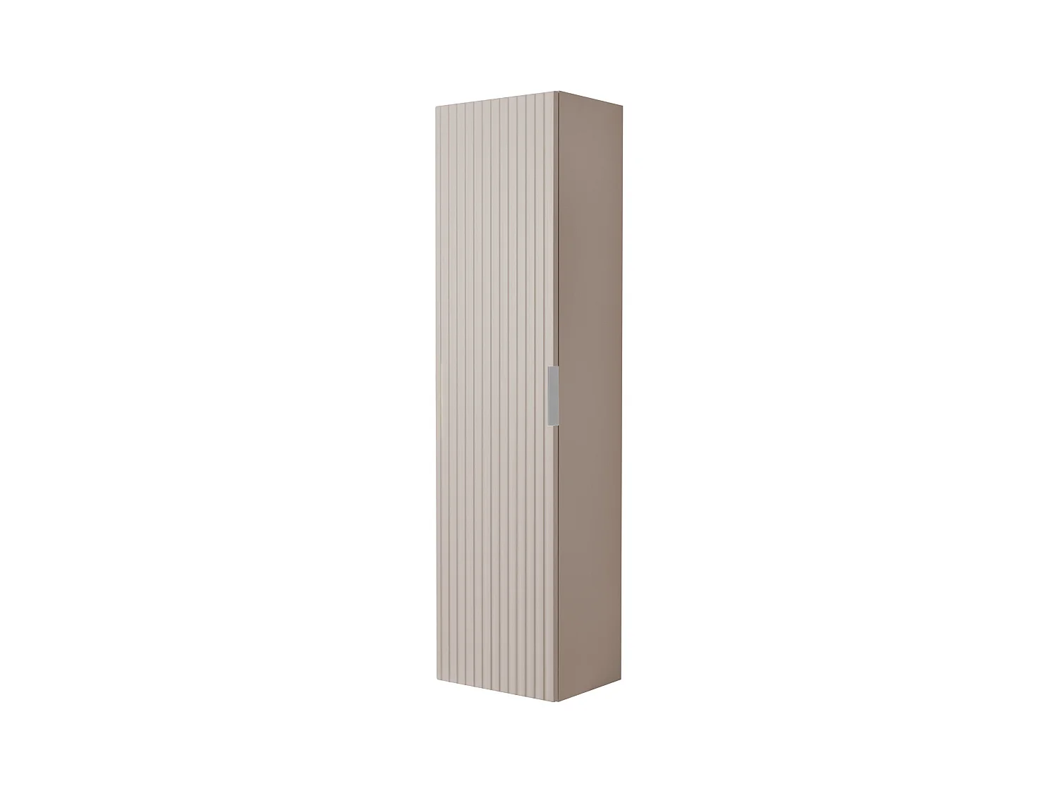 Colonne de salle de bain, Chêne Craft, 35 x 136 x 27 cm, poignée argentée