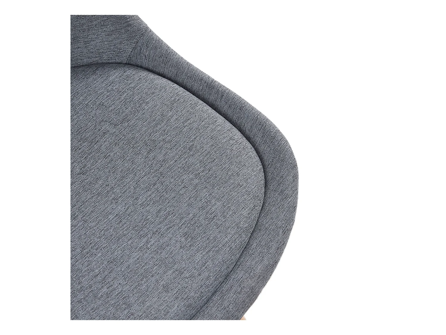 Lot de 4 chaises de Salle à Manger Scandinaves - Gris