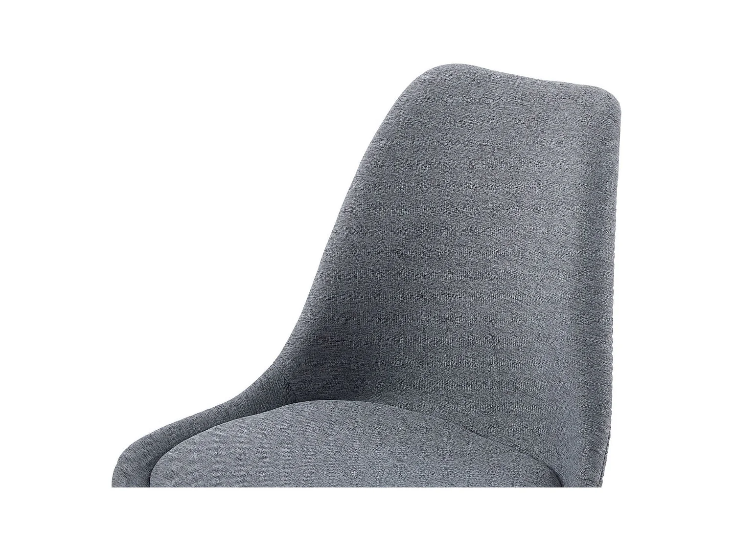 Lot de 4 chaises de Salle à Manger Scandinaves - Gris