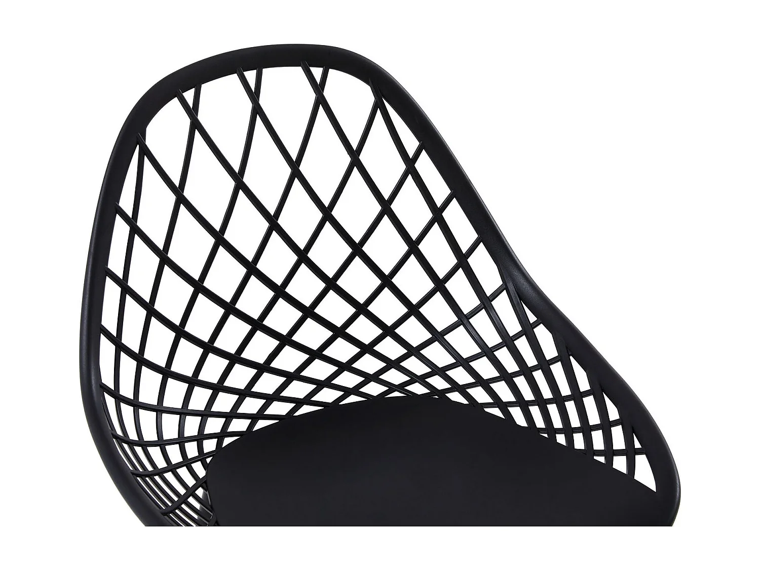 Lot de 4 Chaises de Salle à Manger Style Scandinave, Rétro