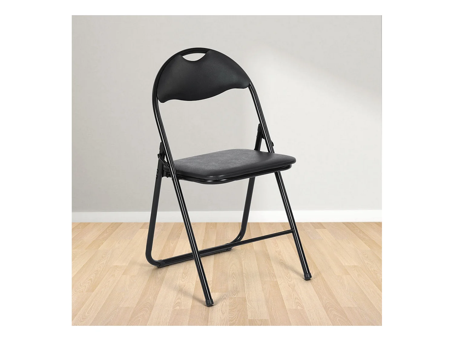 Lot de 6 Chaises pliantes empilables rembourrées