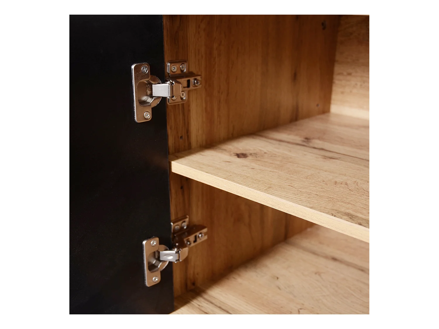 Garderobenset mit 4 Haken, Spiegel, Schuhregal, Wandgarderobe