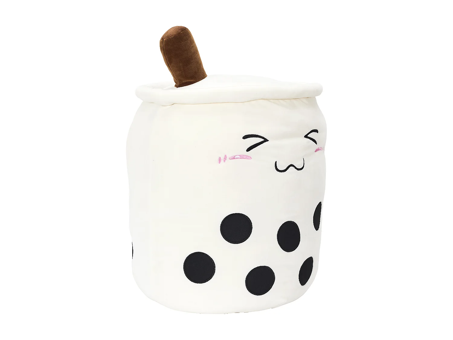 Peluche Bubble Tea Xxl 70cm Kawaii Marron, Beige