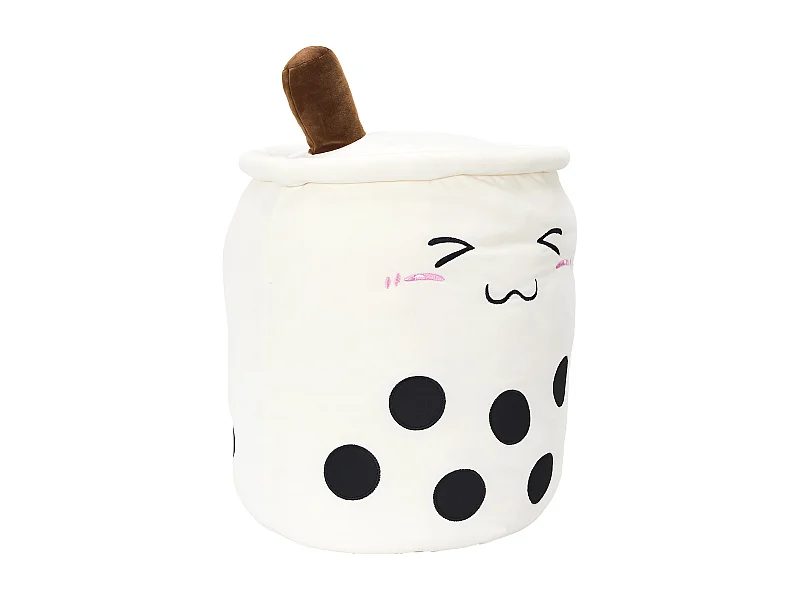 Peluche Bubble Tea Xxl 70cm Kawaii Marron, Beige