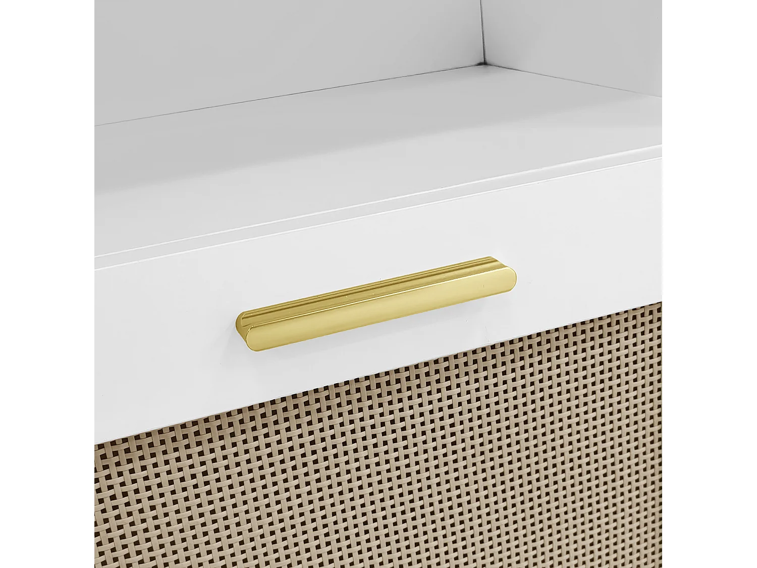 Ensemble penderie,ensemble penderie avec miroir,5 patères dorées,meuble à chaussures