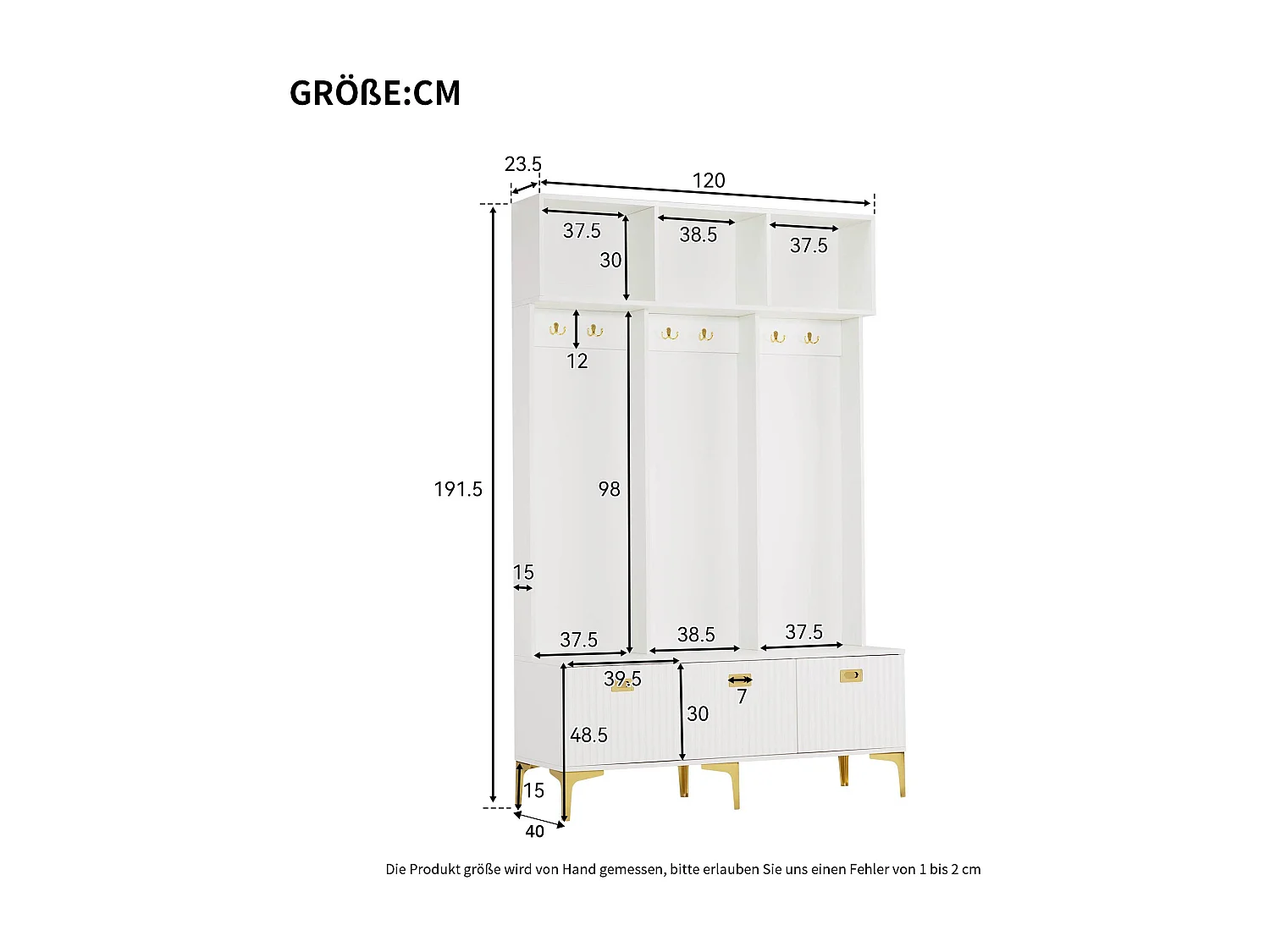 Set appendiabiti con panca, panca contenitore multifunzione, vano portaoggetti aperto