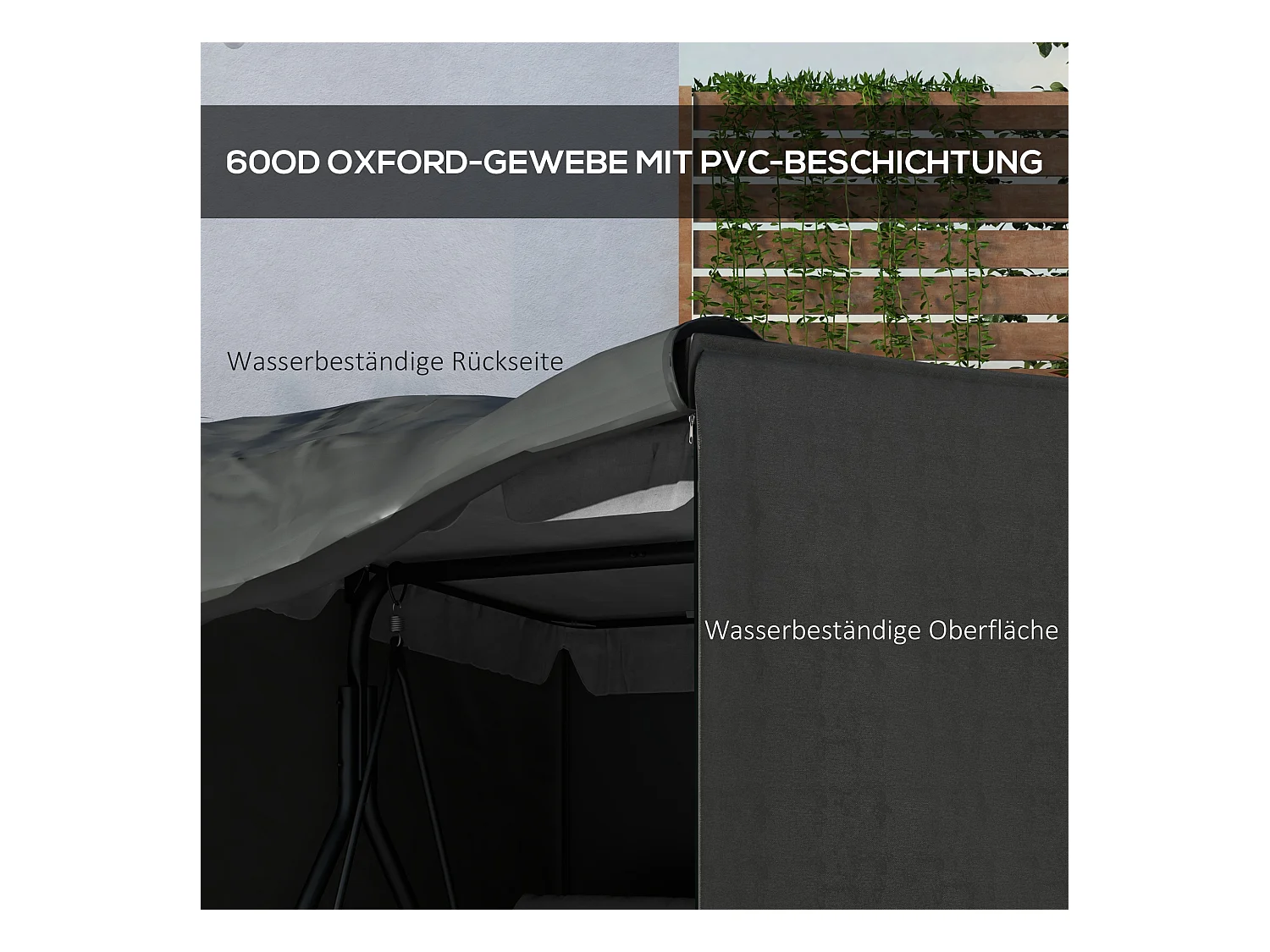 Hängeschutzhülle, wasserdicht, Winterschutzhülle, 177 x 114 x 152 cm