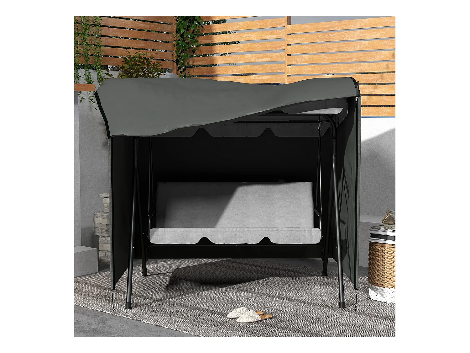 Hängeschutzhülle, wasserdicht, Winterschutzhülle, 177 x 114 x 152 cm