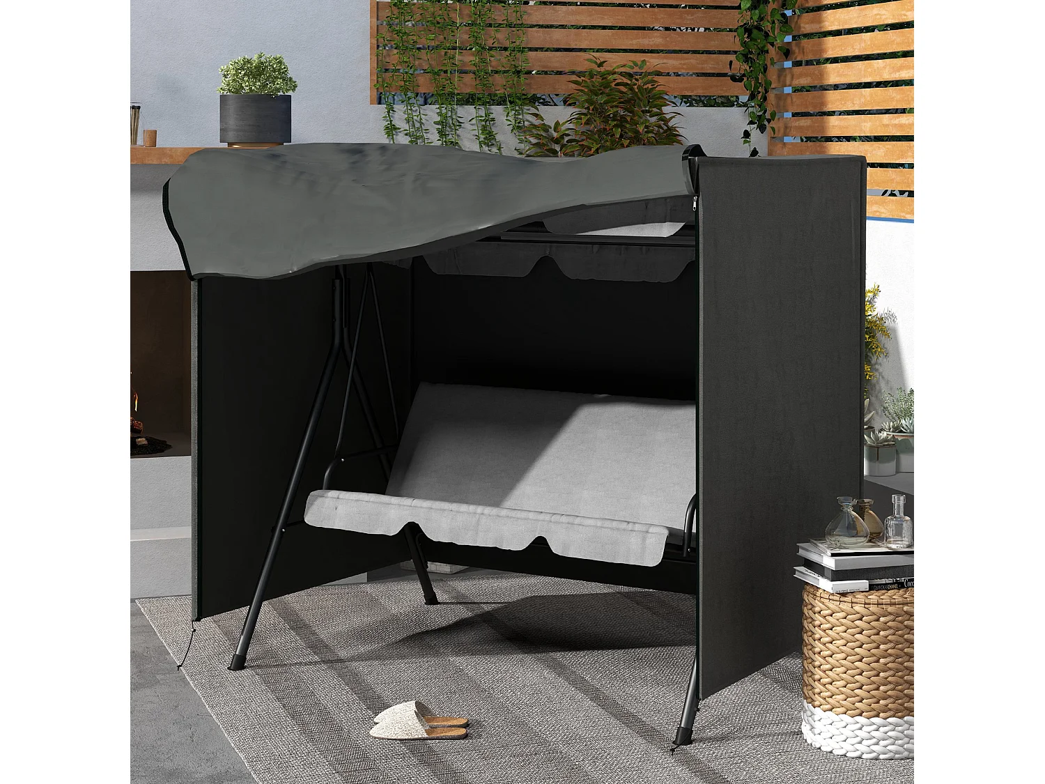 Hängeschutzhülle, wasserdicht, Winterschutzhülle, 177 x 114 x 152 cm