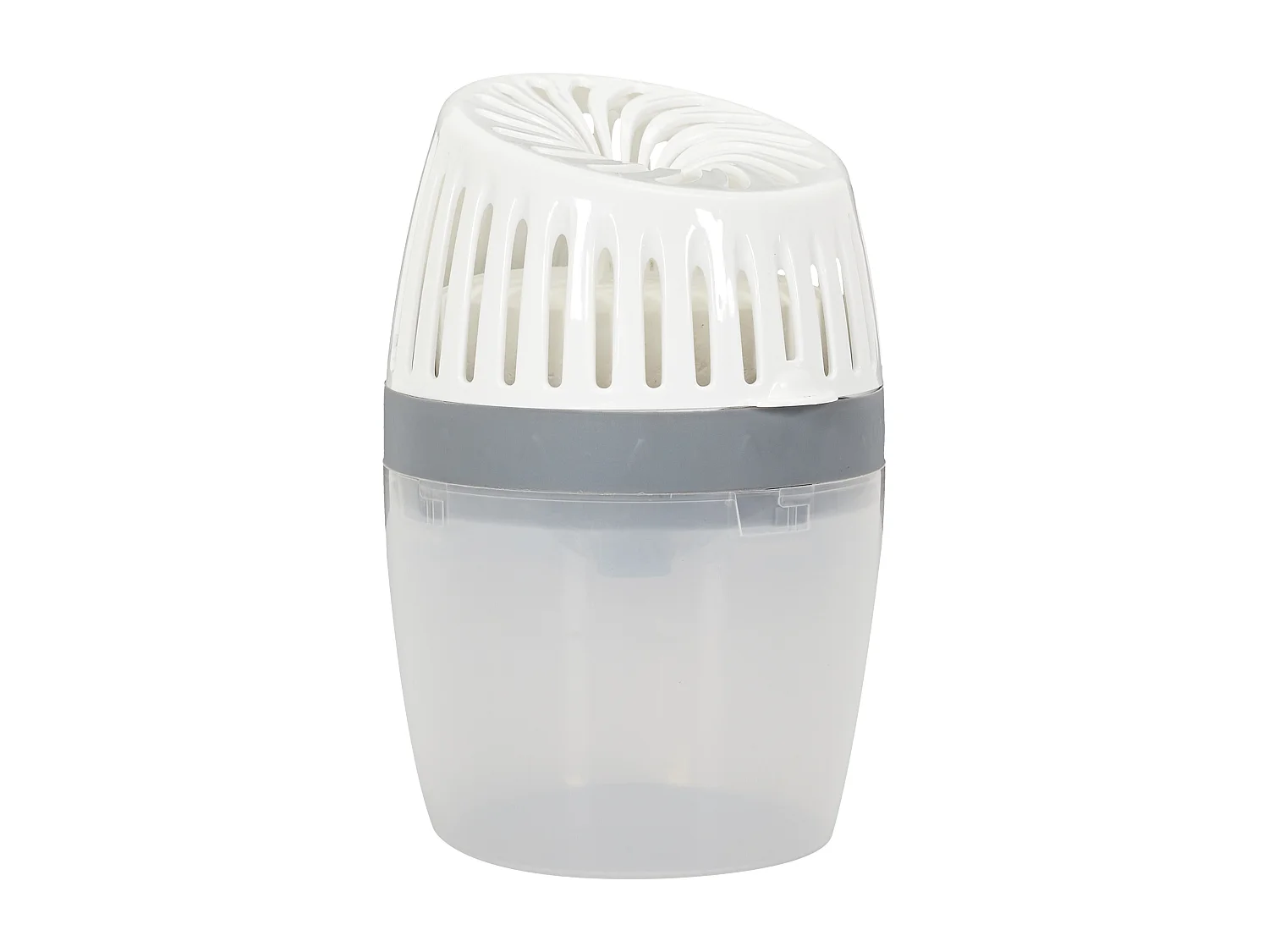 Absorbeur d'Humidité en Céramique avec Recharge Incluse M6 - Protège vos Murs et Armoires - Gris