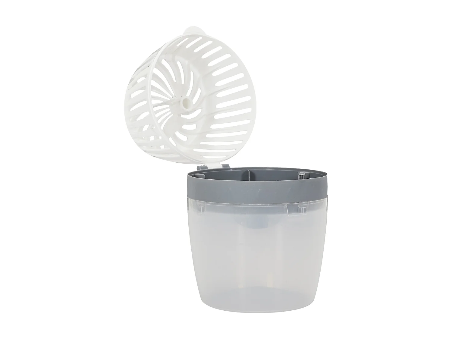 Absorbeur d'Humidité en Céramique avec Recharge Incluse M6 - Protège vos Murs et Armoires - Gris