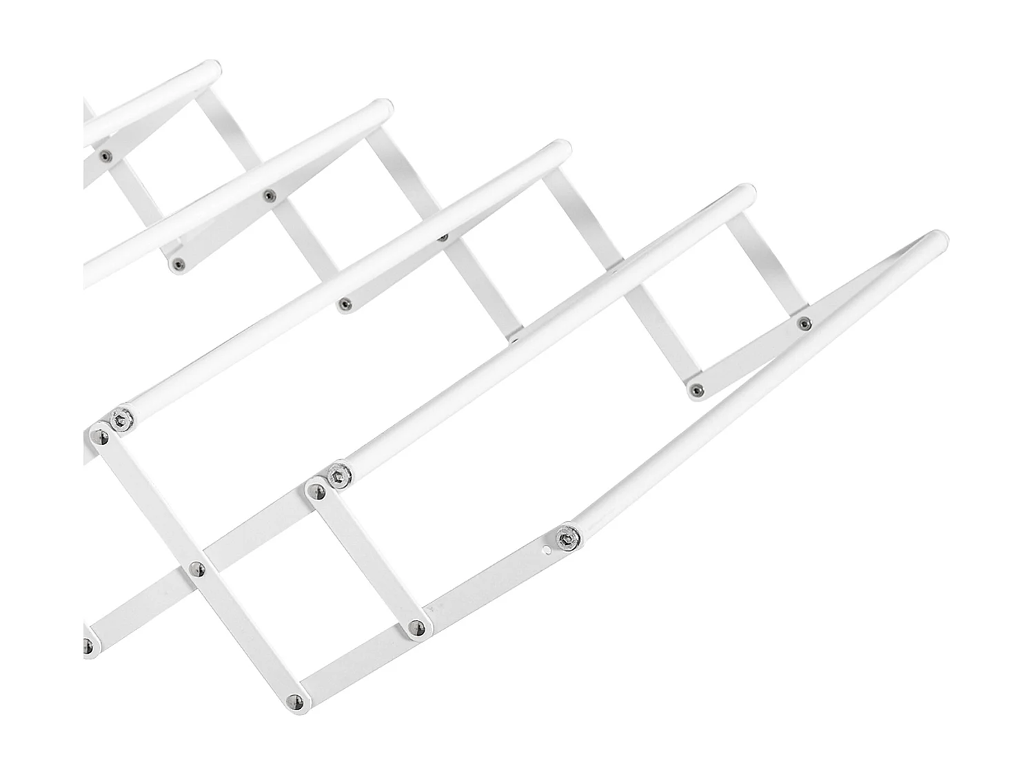 Portant à vêtements mural,57,5 cm,peu encombrant,pour l'intérieur et l'extérieur