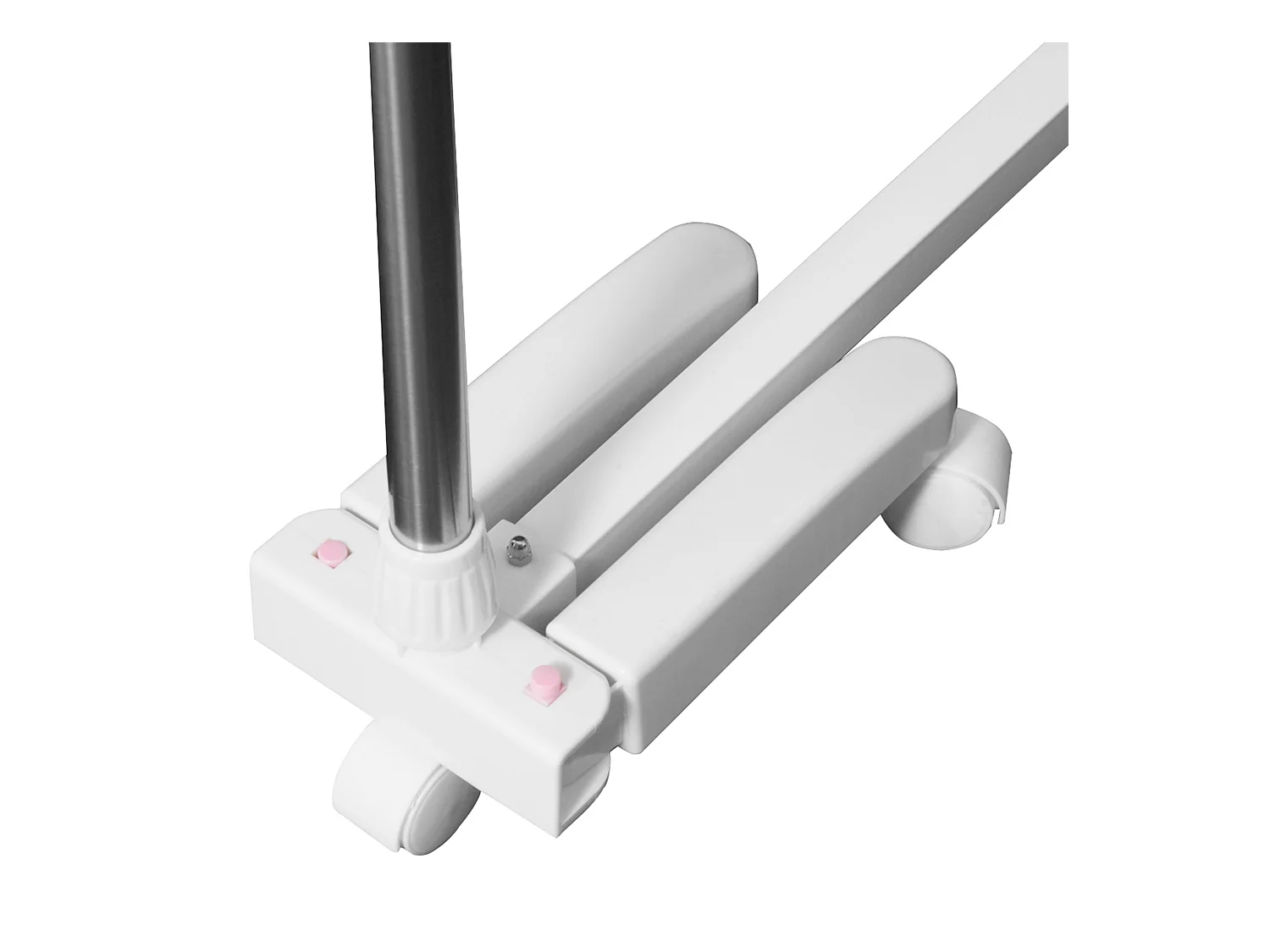 Mobiler Wäscheständer, faltbarer Wäscheständer mit 2-stöckigen Seitenflügeln