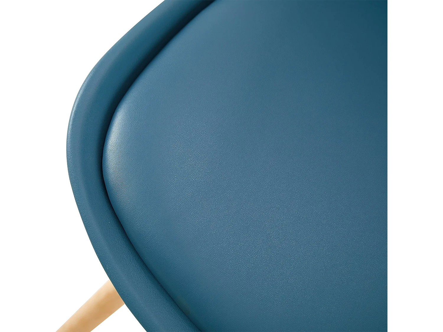 4 Chaise de salle à manger design contemporain scandinave-Vert foncé