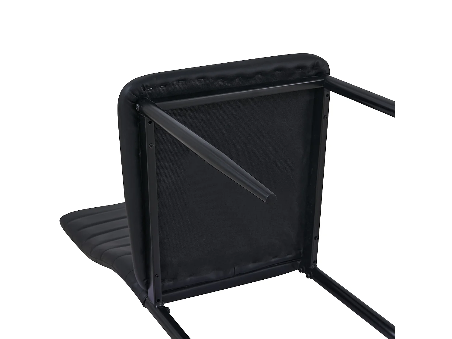 Lot de 6 Chaises de Salle à Manger en PVC Chaise de Cuisine Moderne Chaises