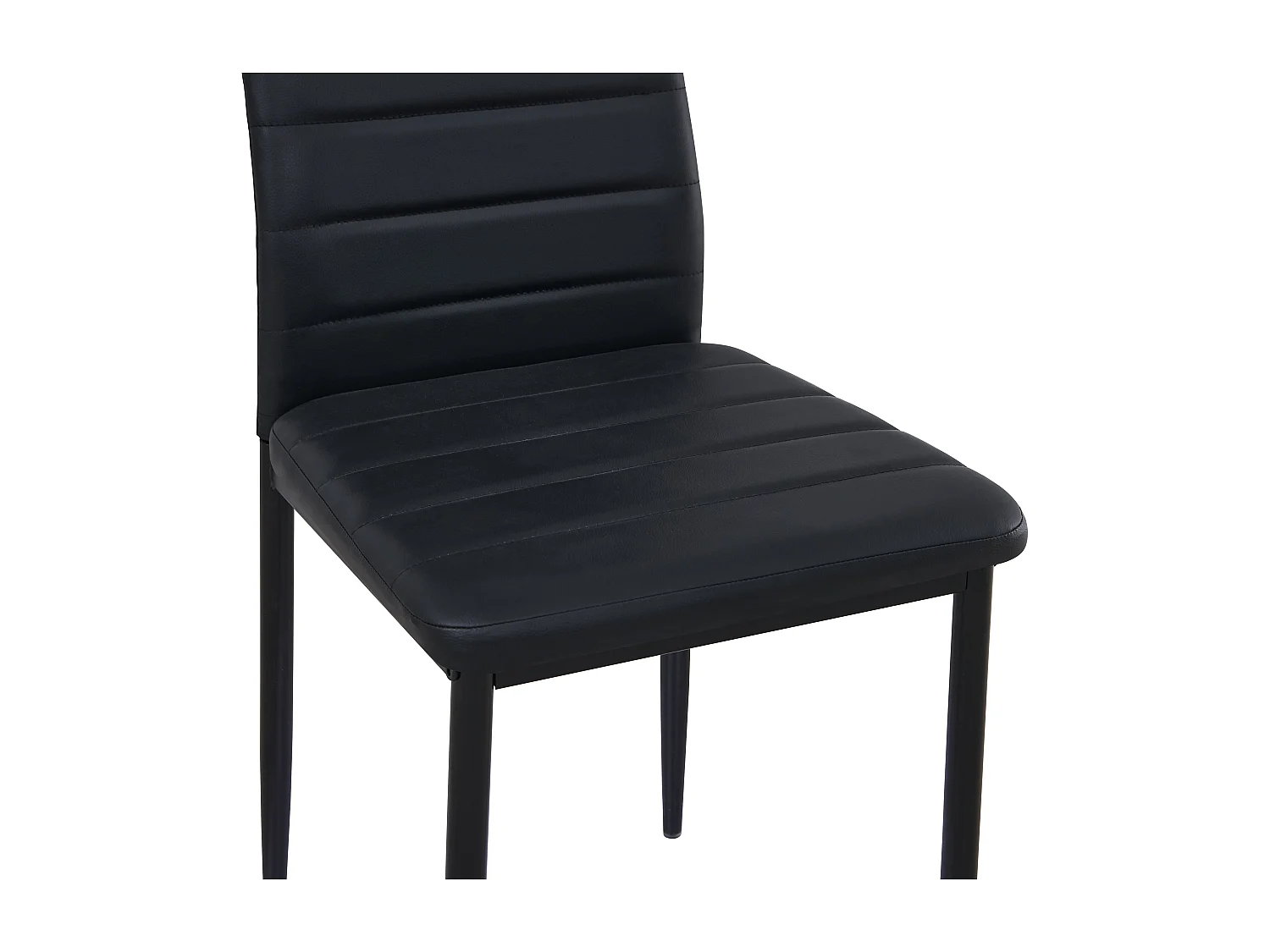 Lot de 2 Chaises Modernes en PVC pour Salle à Manger ou Cuisine
