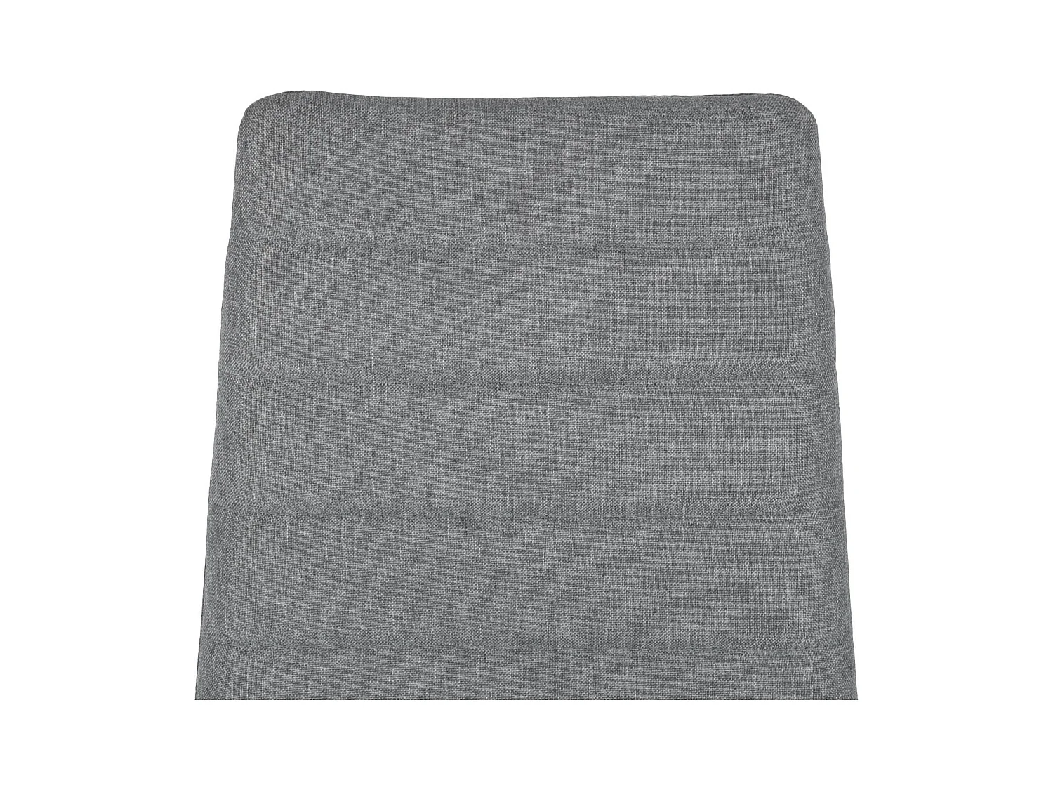 Lot de 4 Chaises Design Gris Tissu Scandinave Chaise de Salle à manger