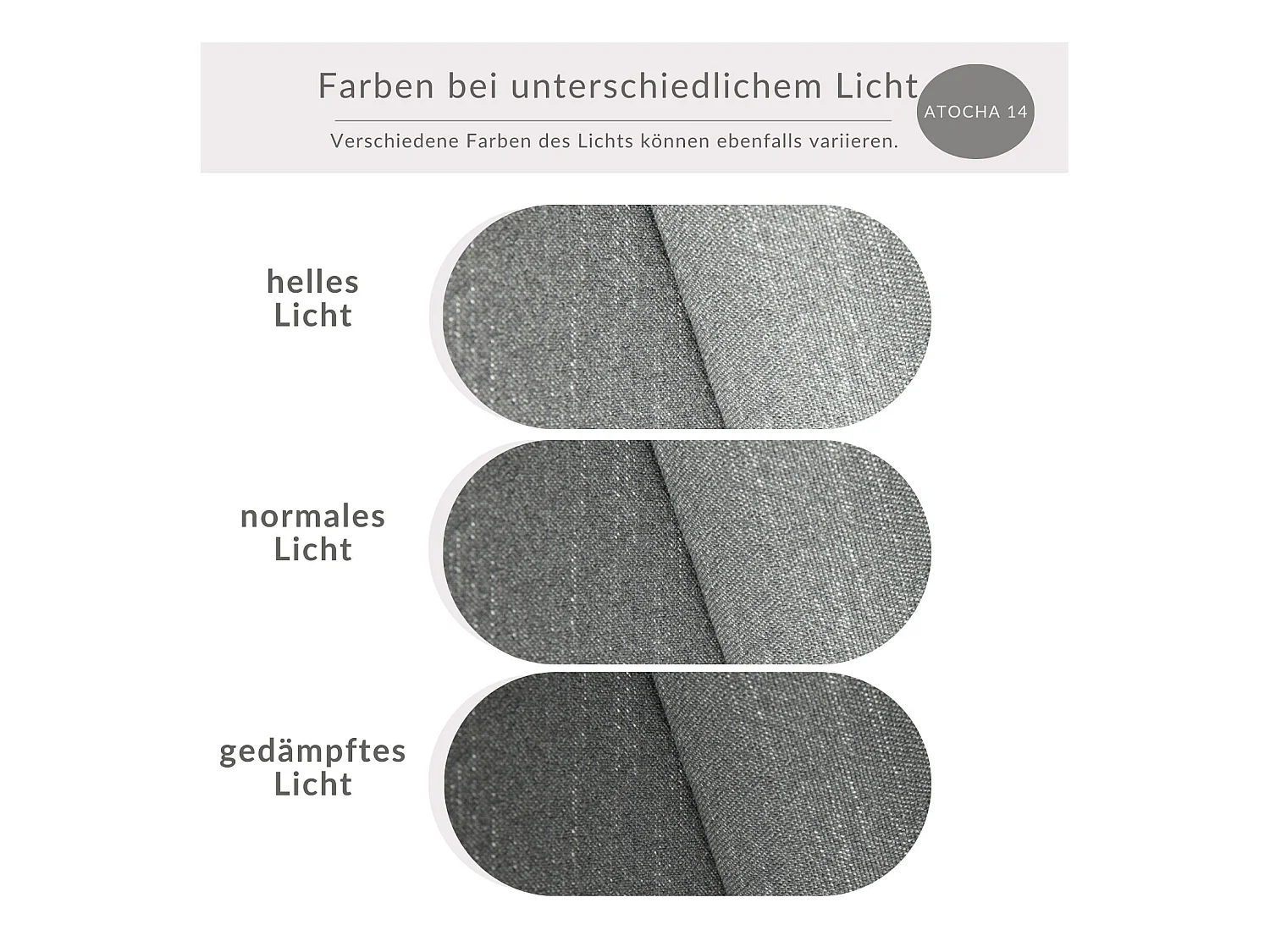 Canapé d'angle convertible Numba im tissu tresse - 3 places - gris