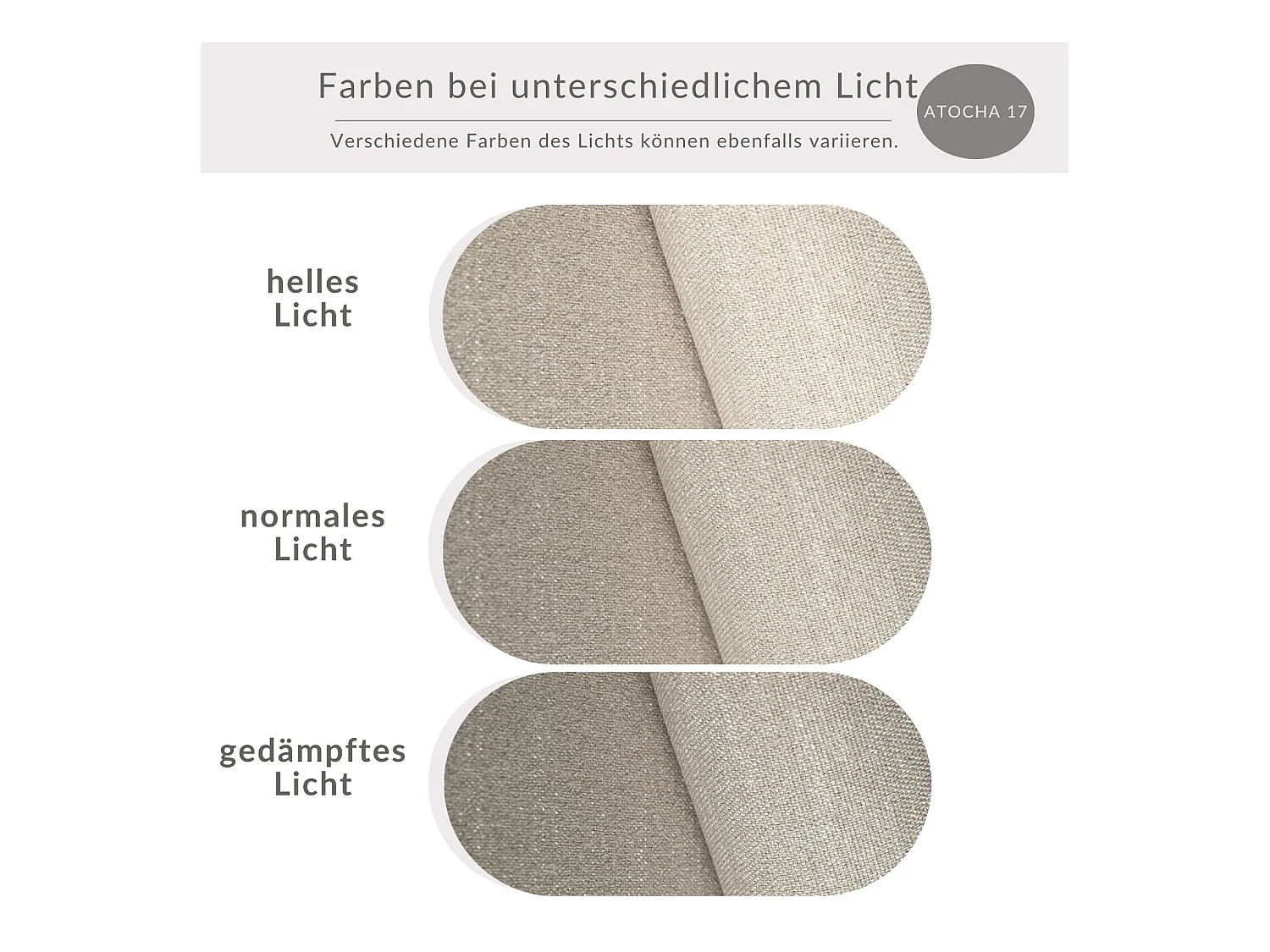 Ecksofa mit Schlaffunktion Numba aus Webstoff - Drei-Personen - beige