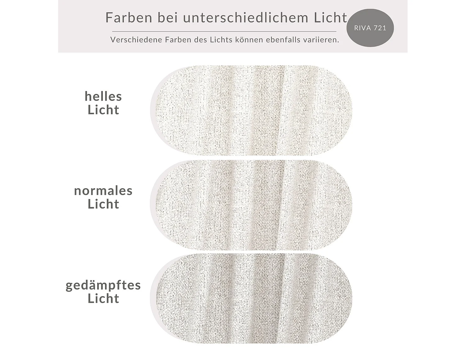 Ecksofa mit Schlaffunktion Numba aus Webstoff - Drei-Personen - creme