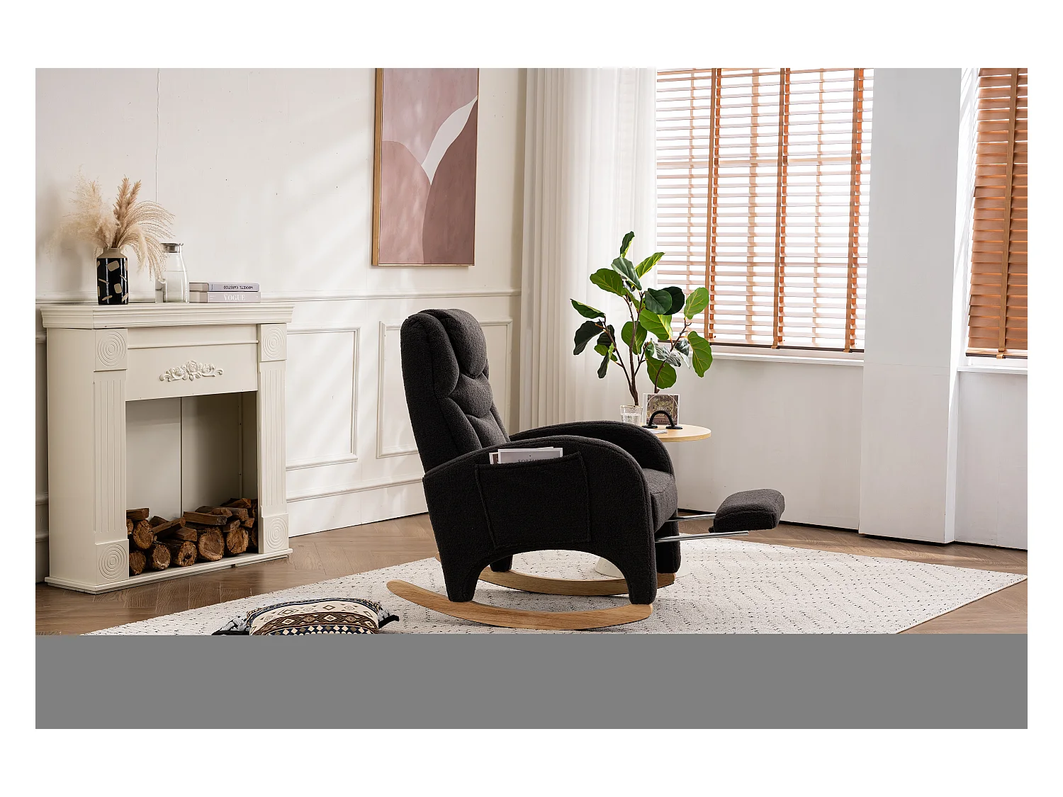 Fauteuil à bascule,fauteuil inclinable,fauteuil de salon avec accoudoirs