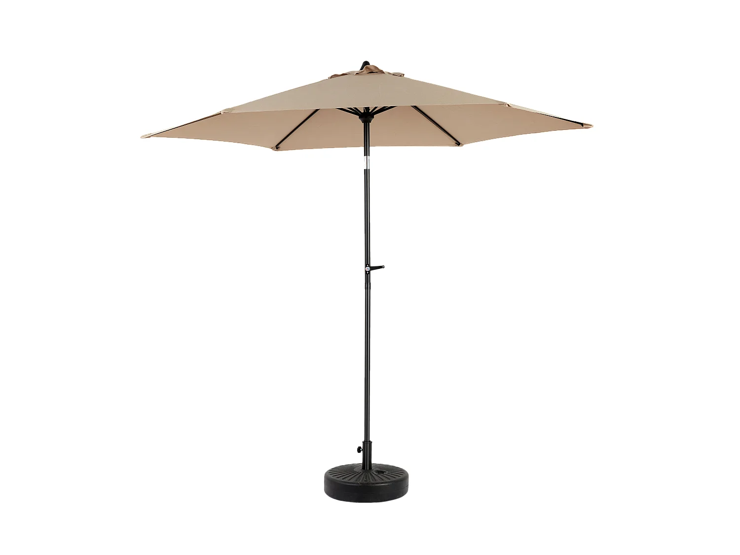 9 Ft Double Sided Outdoor Umbrella Rectangular Large with Crank (khaki)(No Base)