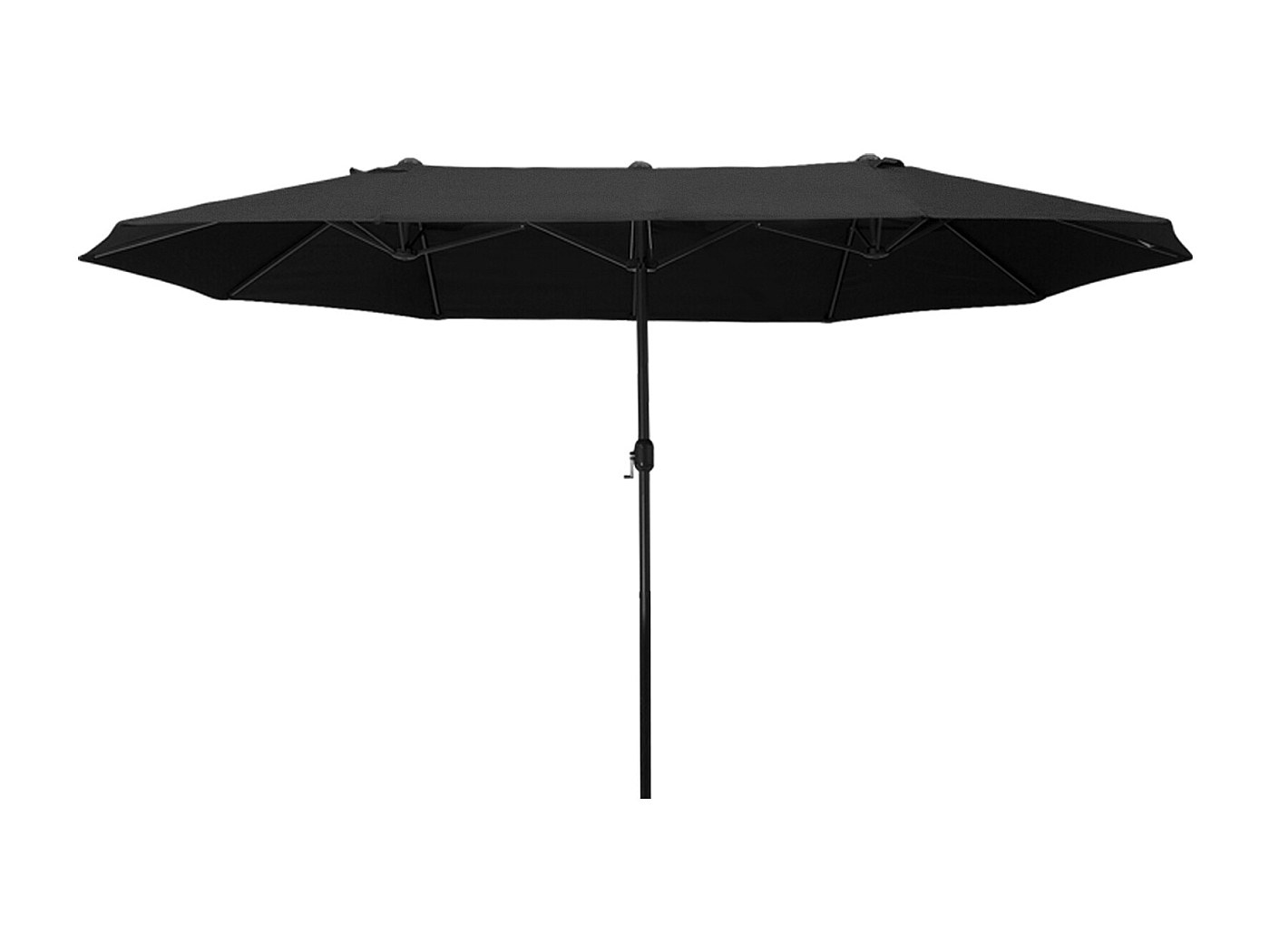 Telo Di Ricambio Per Ombrellone Da Giardino 6.5 Piedi – Copertura Per Ombrellone Da Tavolo Quadrato Con 4 Stecche, Resistente All'acqua, Facile Da Installare