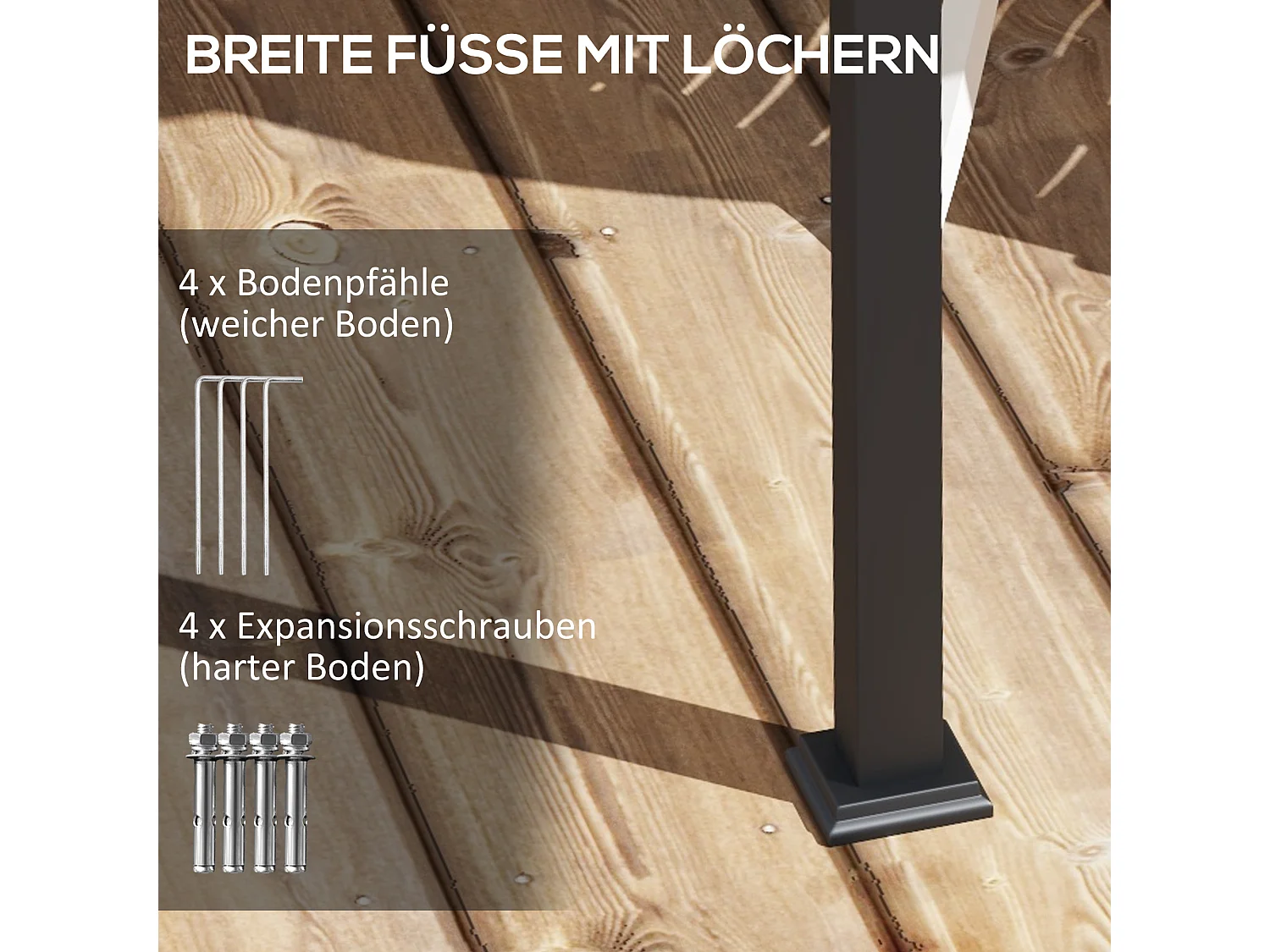 Pérgola de 3 x 3 m, resistente al viento, toldo de terraza con techo ajustable