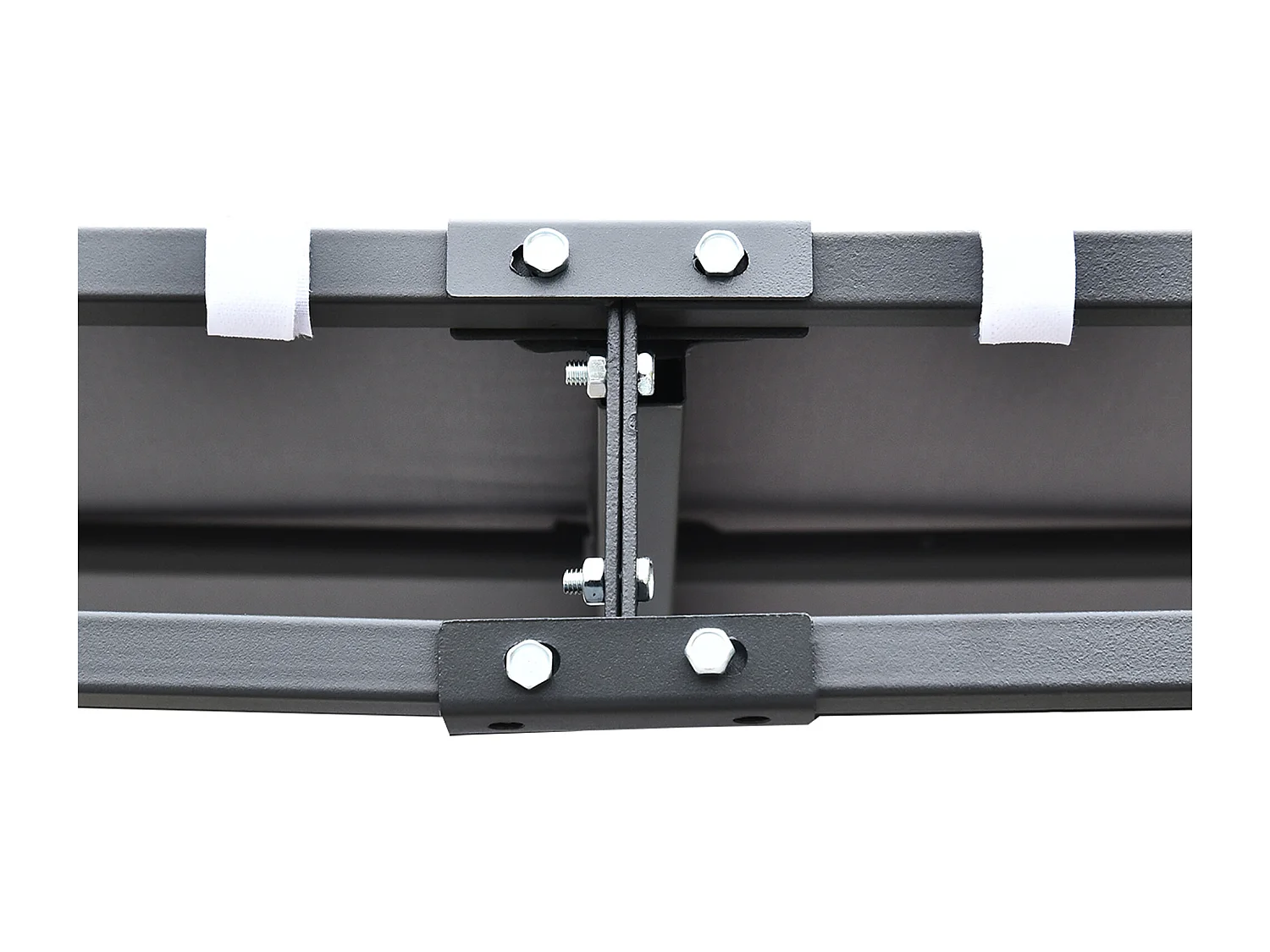 Pergola, gazebo da giardino, tenda da sole, tenda, metallo, grigio, 297 x 297 cm