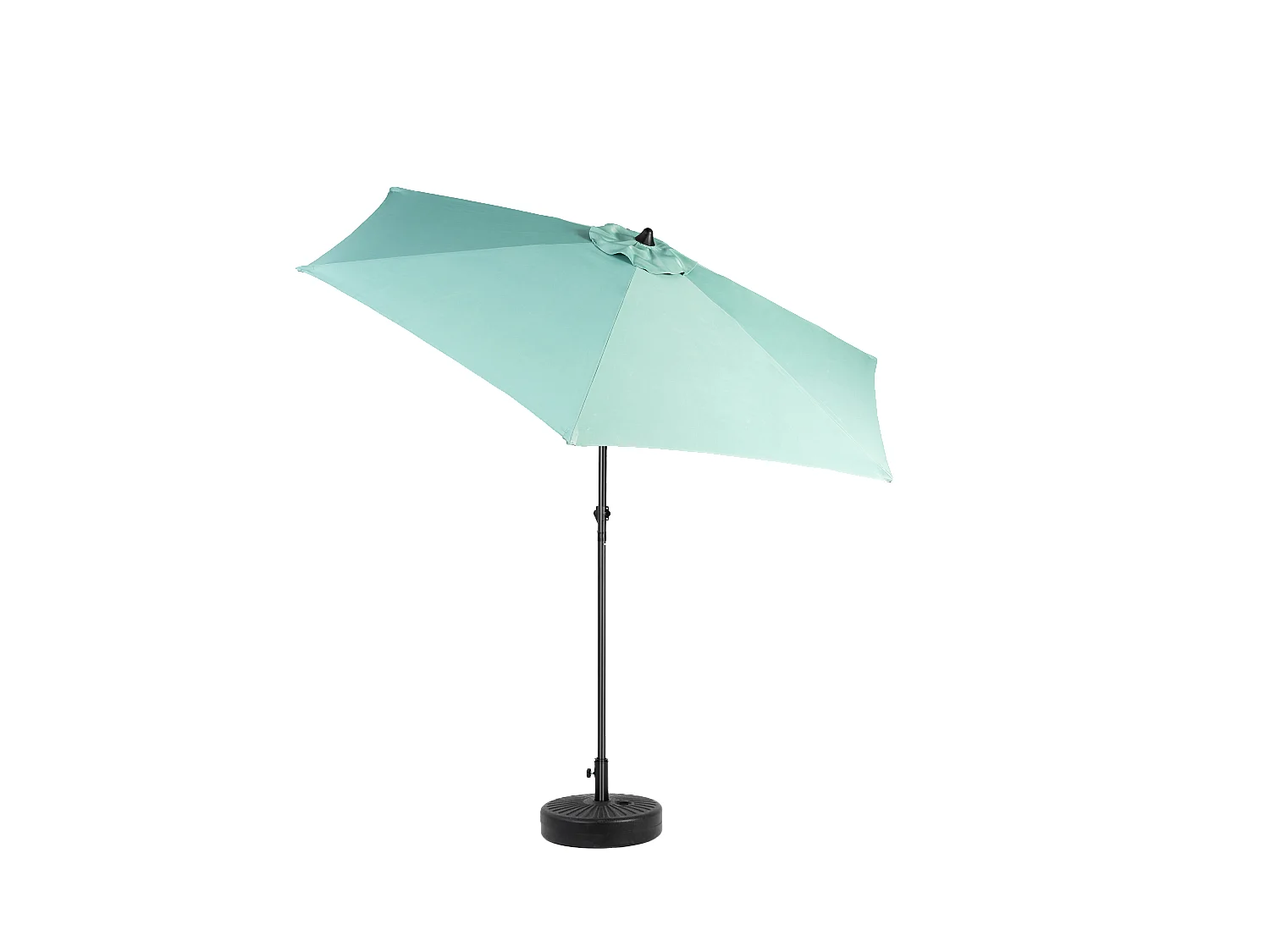 9 Ft Double Sided Outdoor Umbrella Rectangular Large with Crank (Light Green)(No Base)