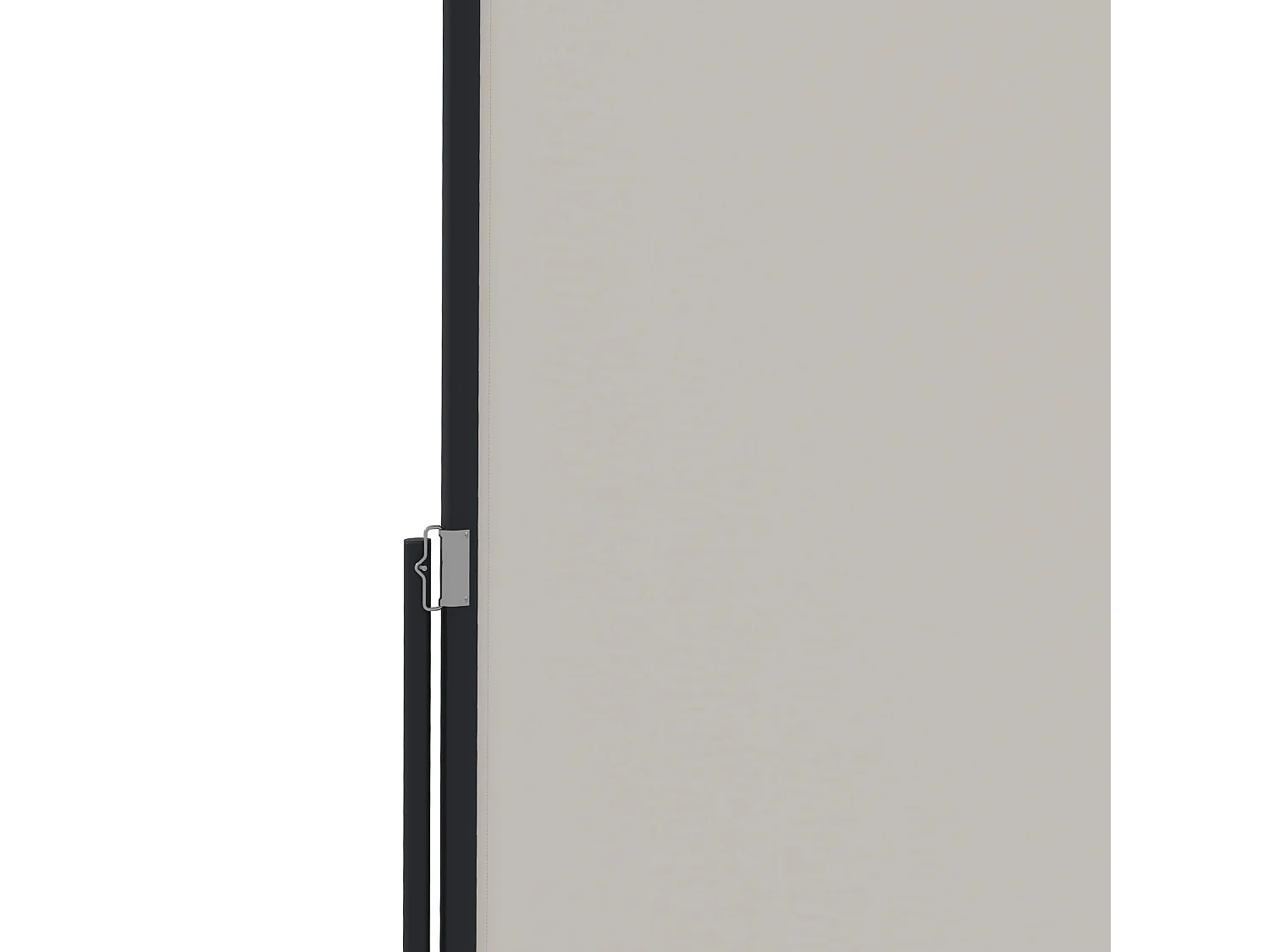 Toldo lateral extensível 300 x 140 cm, toldo de jardim, tela de privacidade com proteção UV