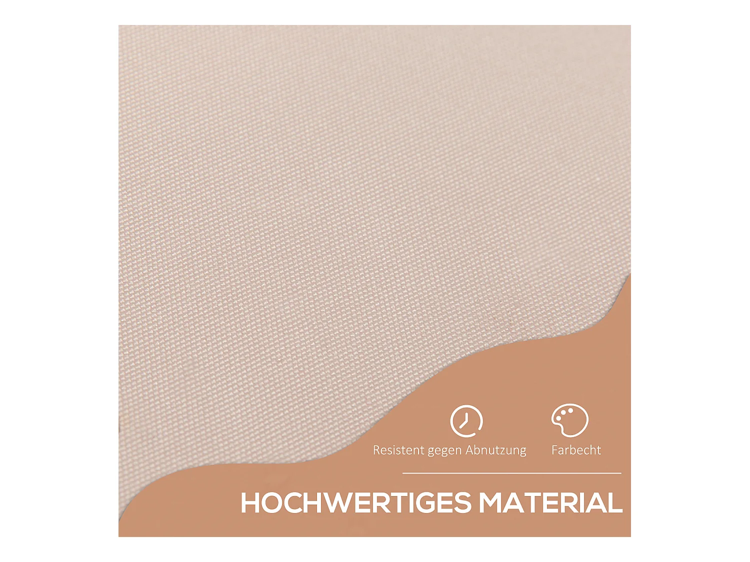 Gelenkarmmarkise, Klemmmarkise, höhenverstellbar, 200 x 150 cm