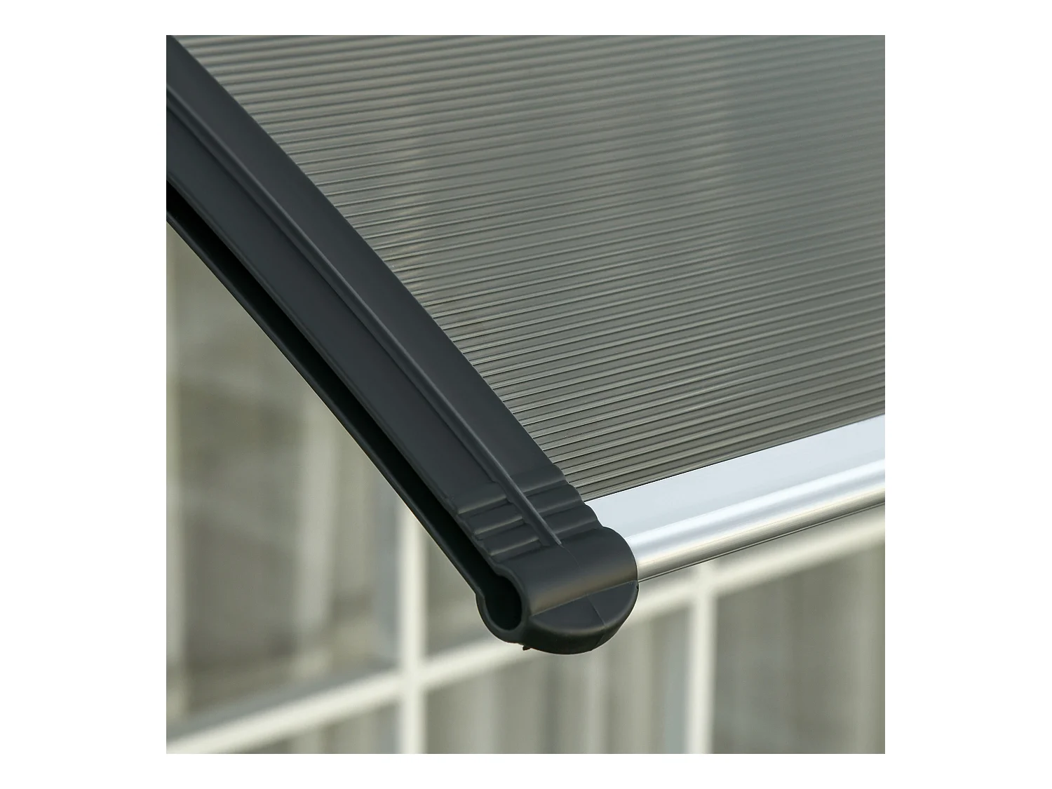 103 x 96,5 x 27 cm Haustürüberdachung, UV-Schutz, Regenschutz