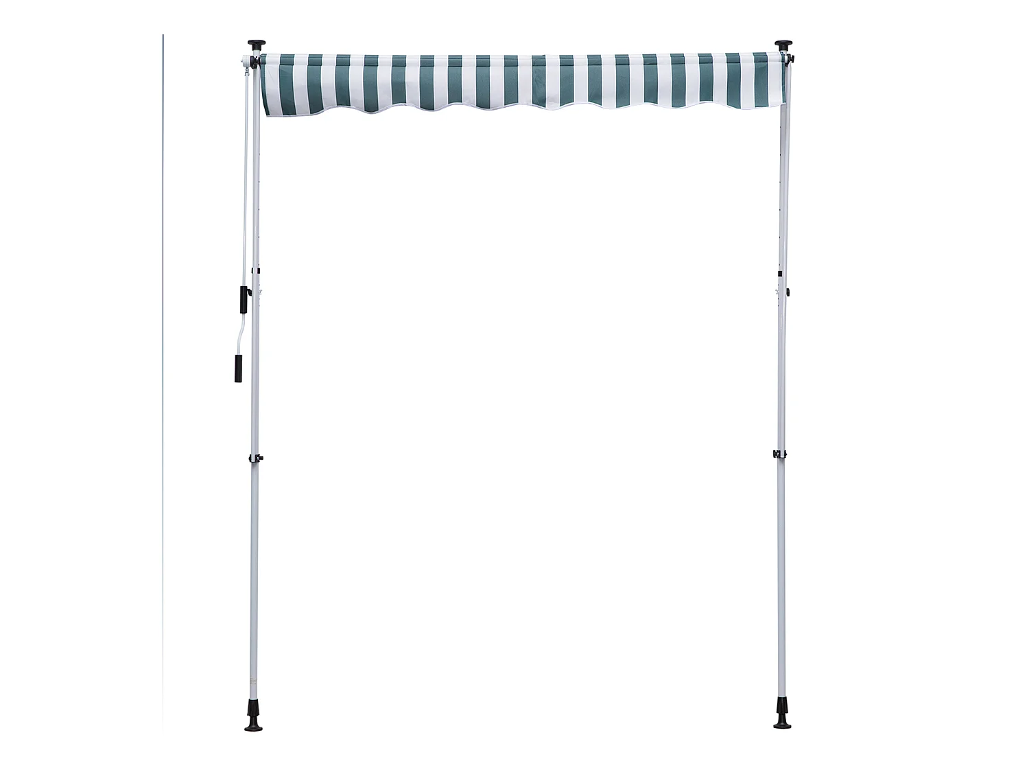 Gelenkarmmarkise, Klemmmarkise, höhenverstellbar, 200 x 150 cm