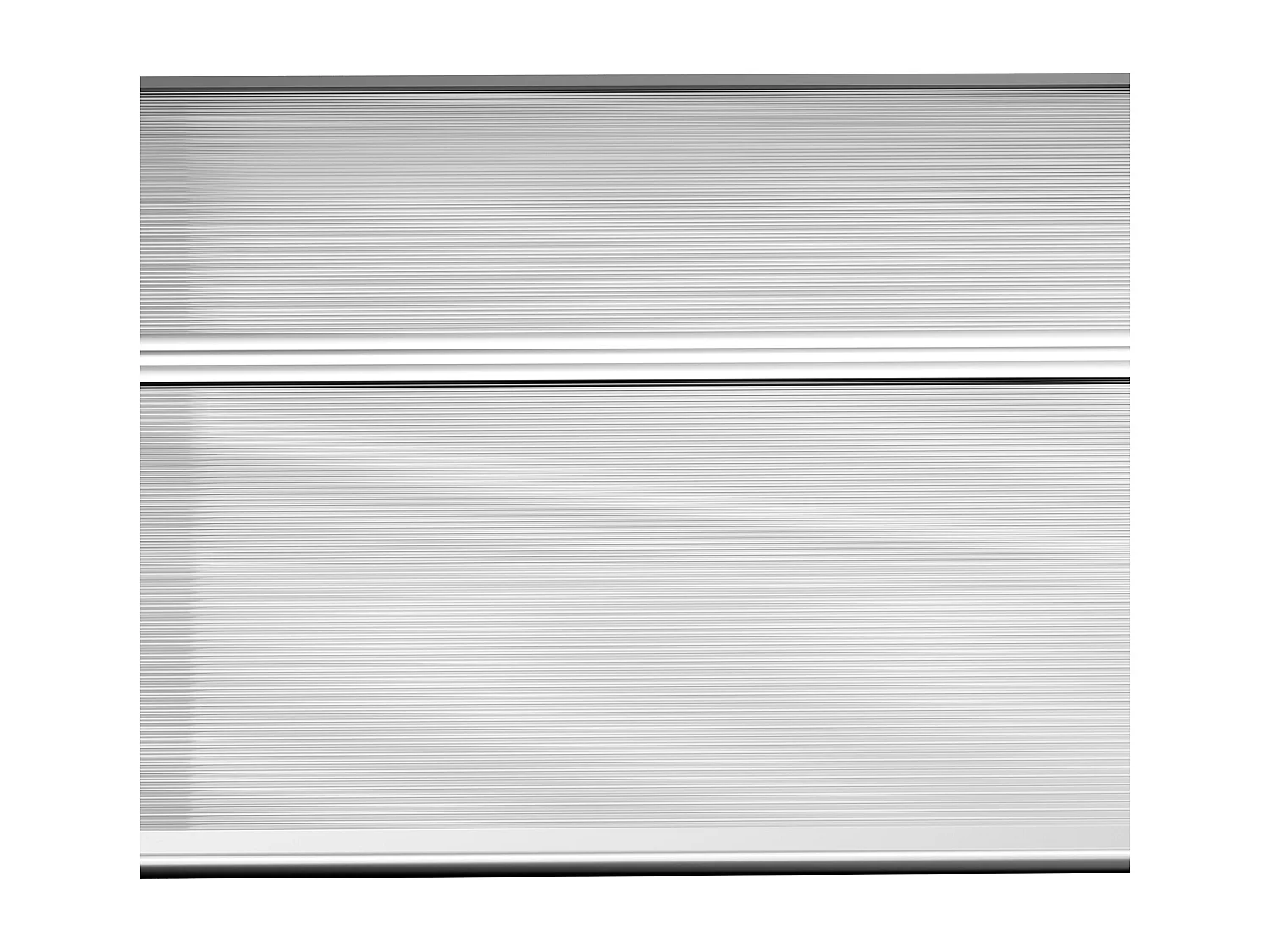 Auvent pour porte d'entrée,75 x 195 x 23 cm,Auvent en polycarbonate de 5 mm