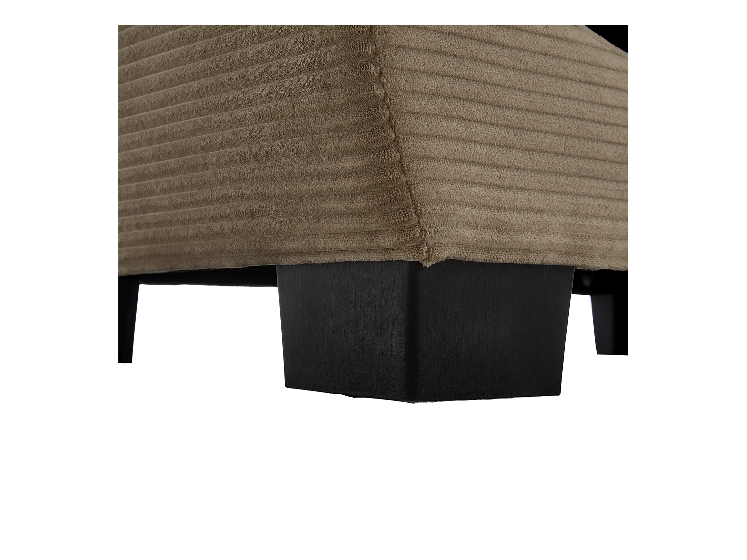 2-Sitzer-Sofa - Gerades Sofa mit Kissen - Khaki - für wohnzimmer und schlafzimmer