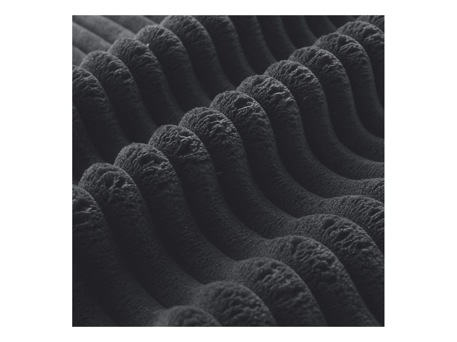 Canapé d'angle gris - Canapé 4 places avec coussins de dossier et accoudoirs - pour le salon